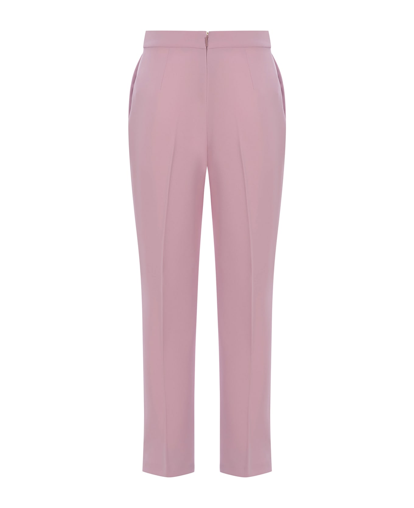 Pinko Trousers Pinko 'manna' Made Of Crepe - Rosa