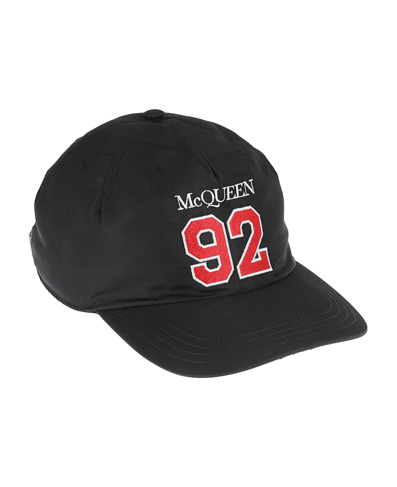 Alexander McQueen Mcqueen Sport Hat - Black/red 帽子