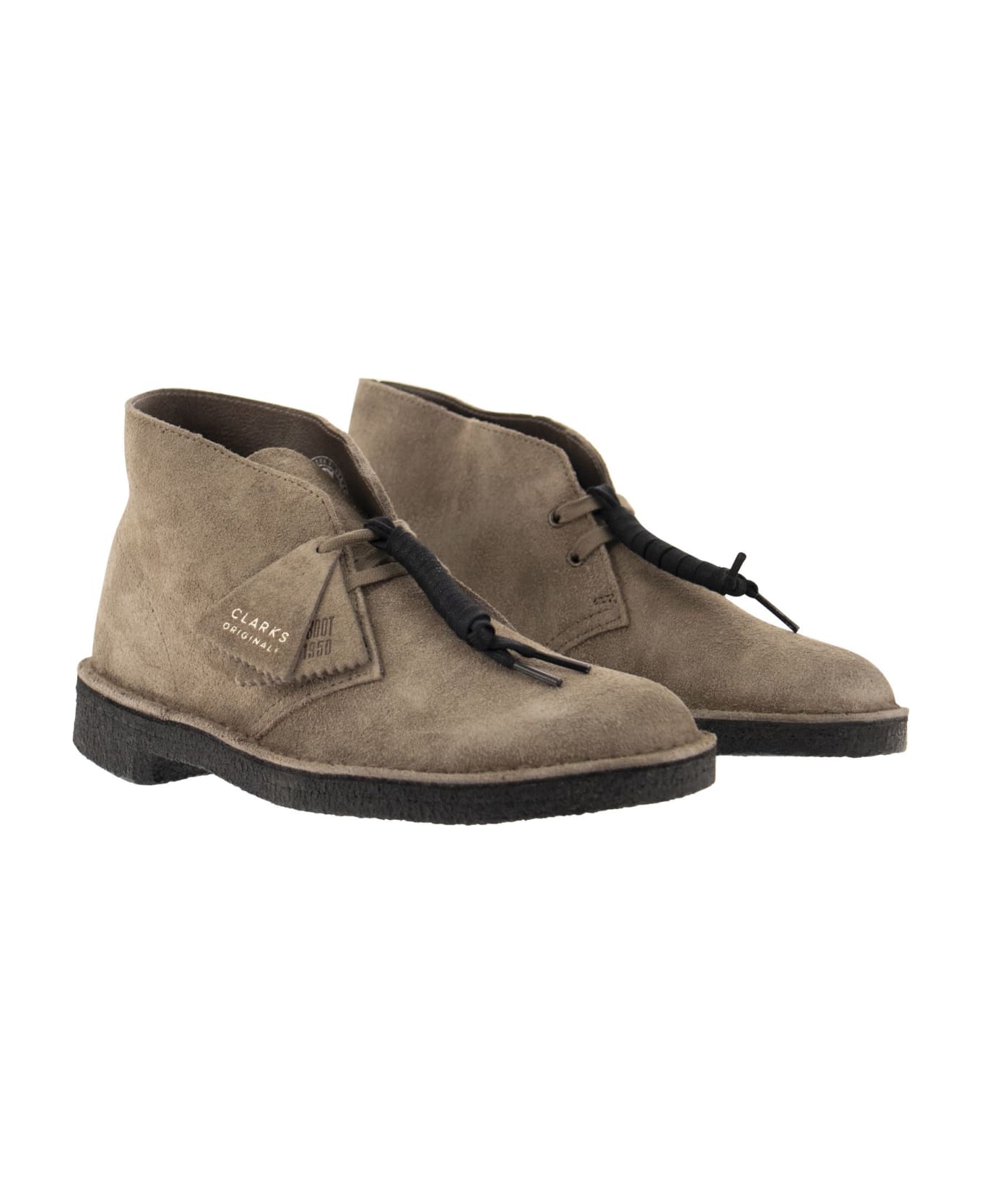 Clarks Desert Boot - Lace-up Boot - Grey