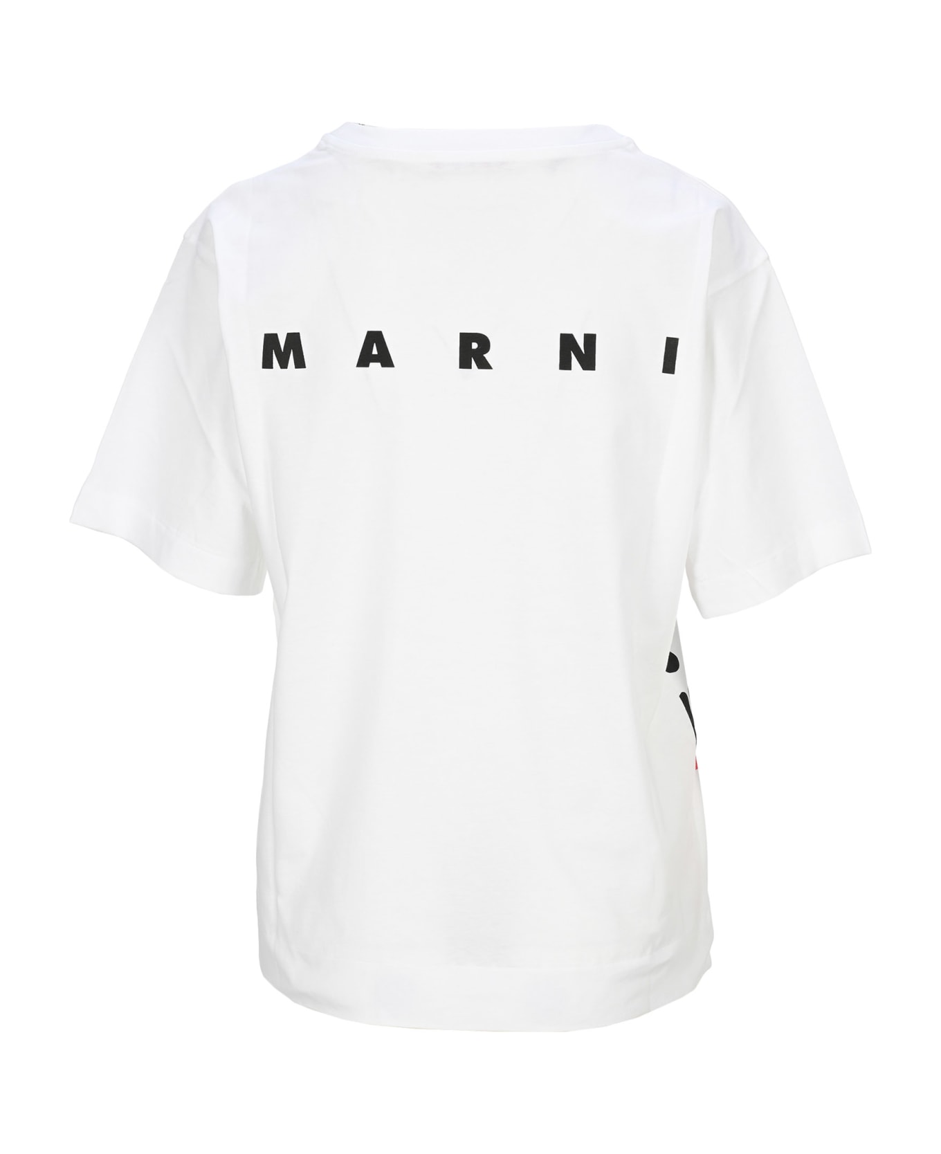 Marni Mouse-print T-shirt - WHITE