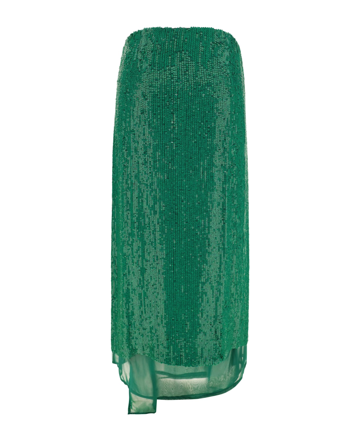 Parosh Skirt - Verde Bottiglia