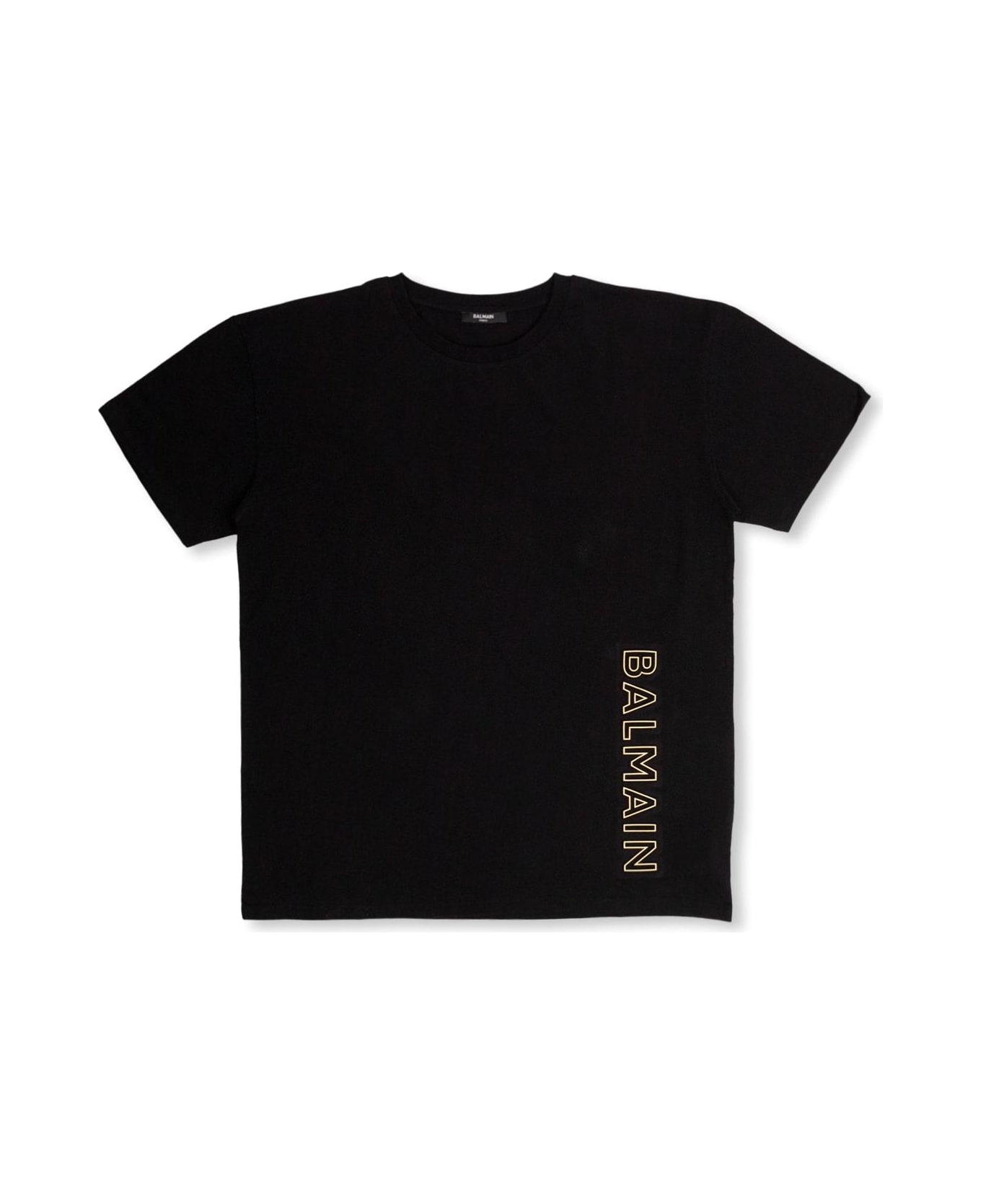 Balmain Kids Oversize T-shirt - Or