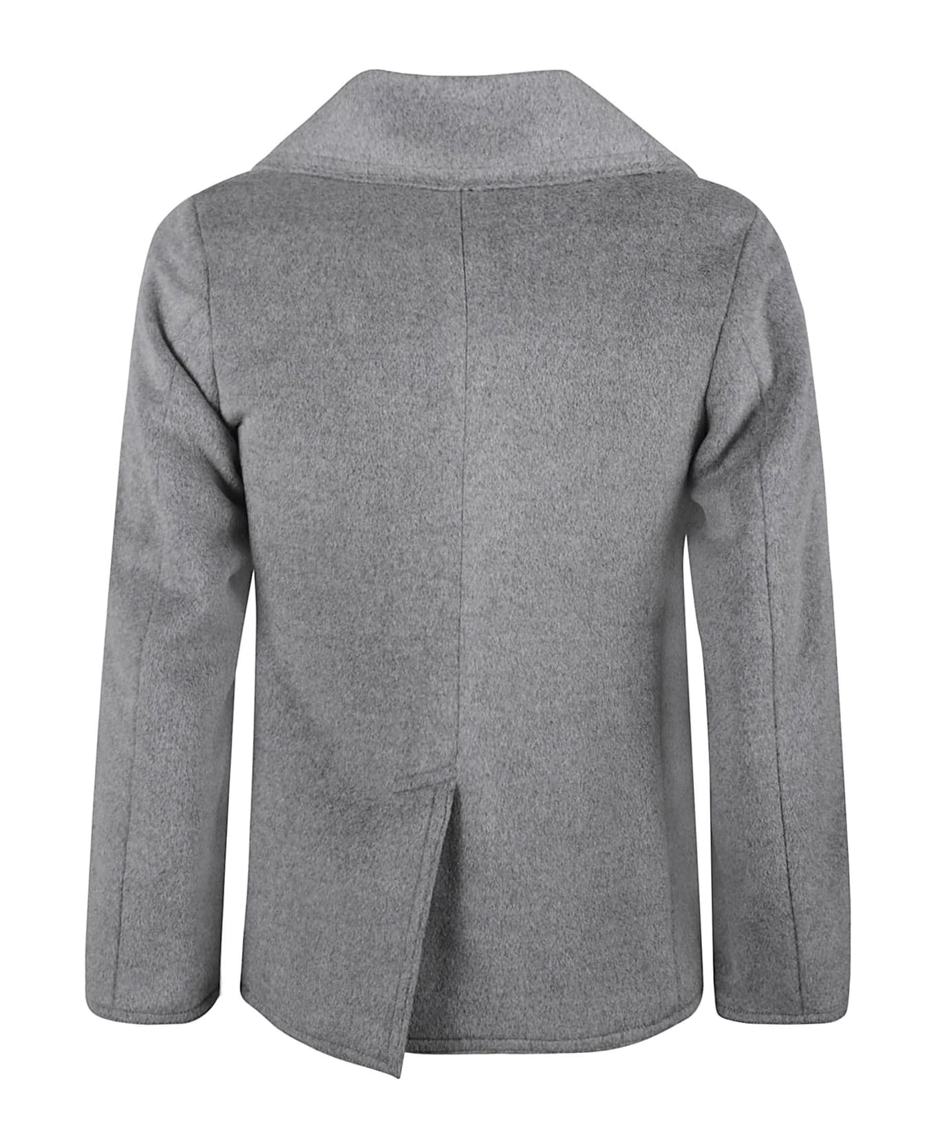 Aspesi Double-breasted Jacket - Grey