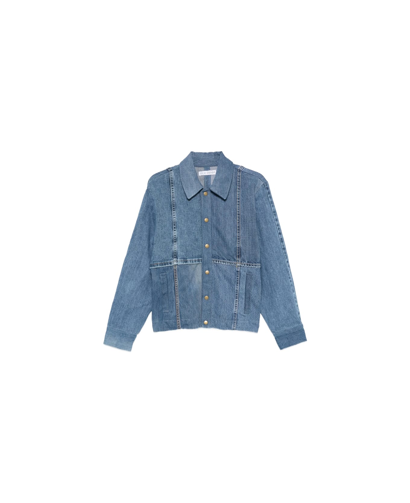 E.L.V. DENIM Outerwear - BLUE