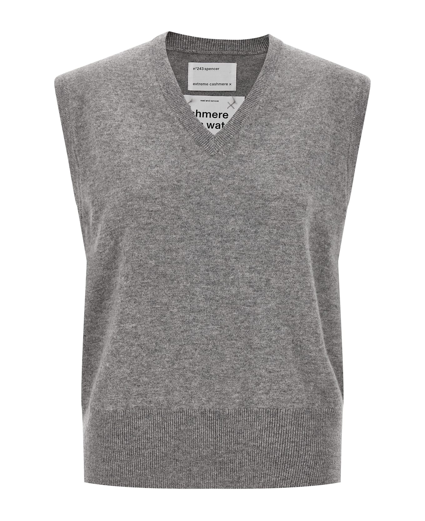 Extreme Cashmere 'n°243 Spencer' Vest - Gray