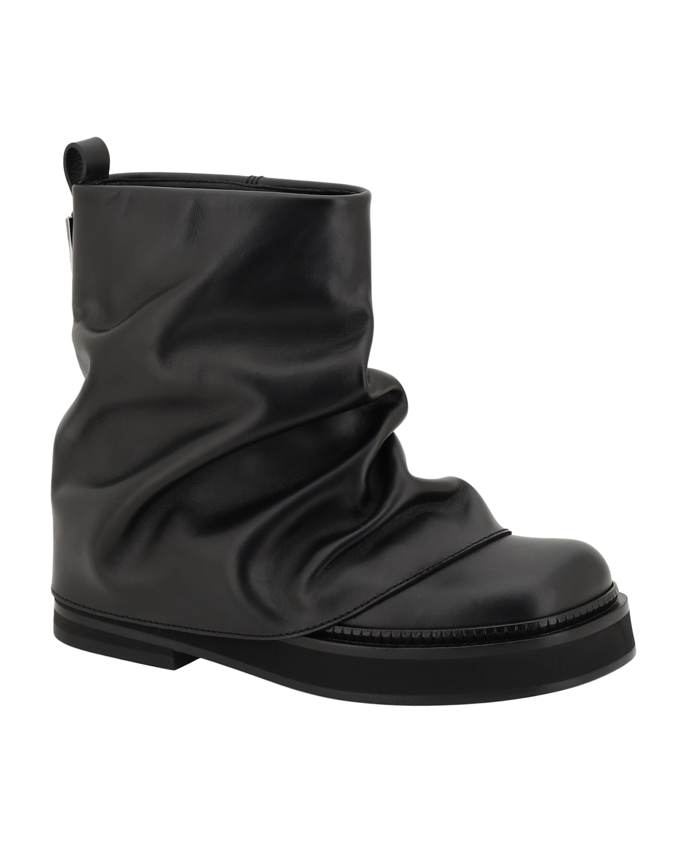 The Attico Mini Robin Ankle Boots - Black