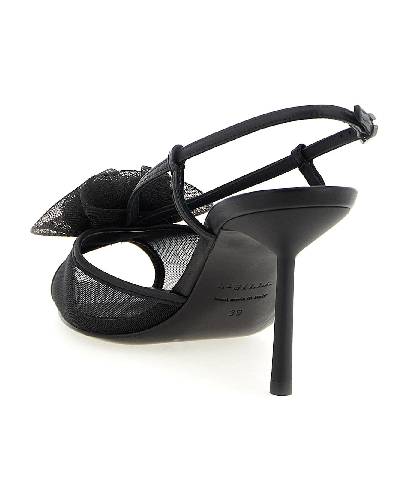 Le Silla 
rose Nemesi
 Sandals - Black  