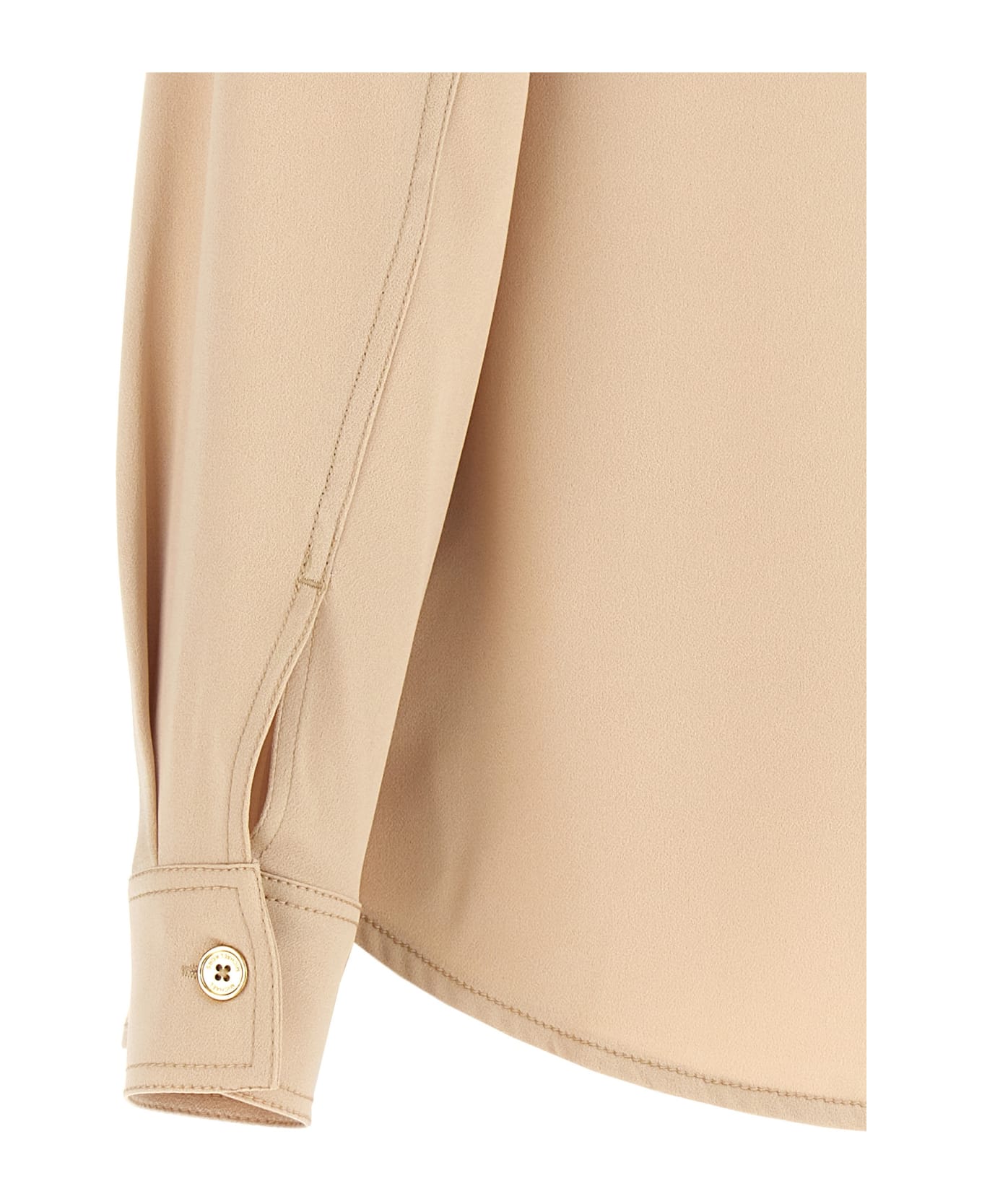 Michael Kors Satin Blouse - Gold