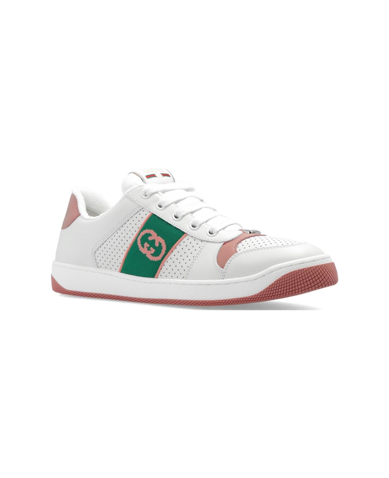 Gucci Screener Low-top Sneakers - White