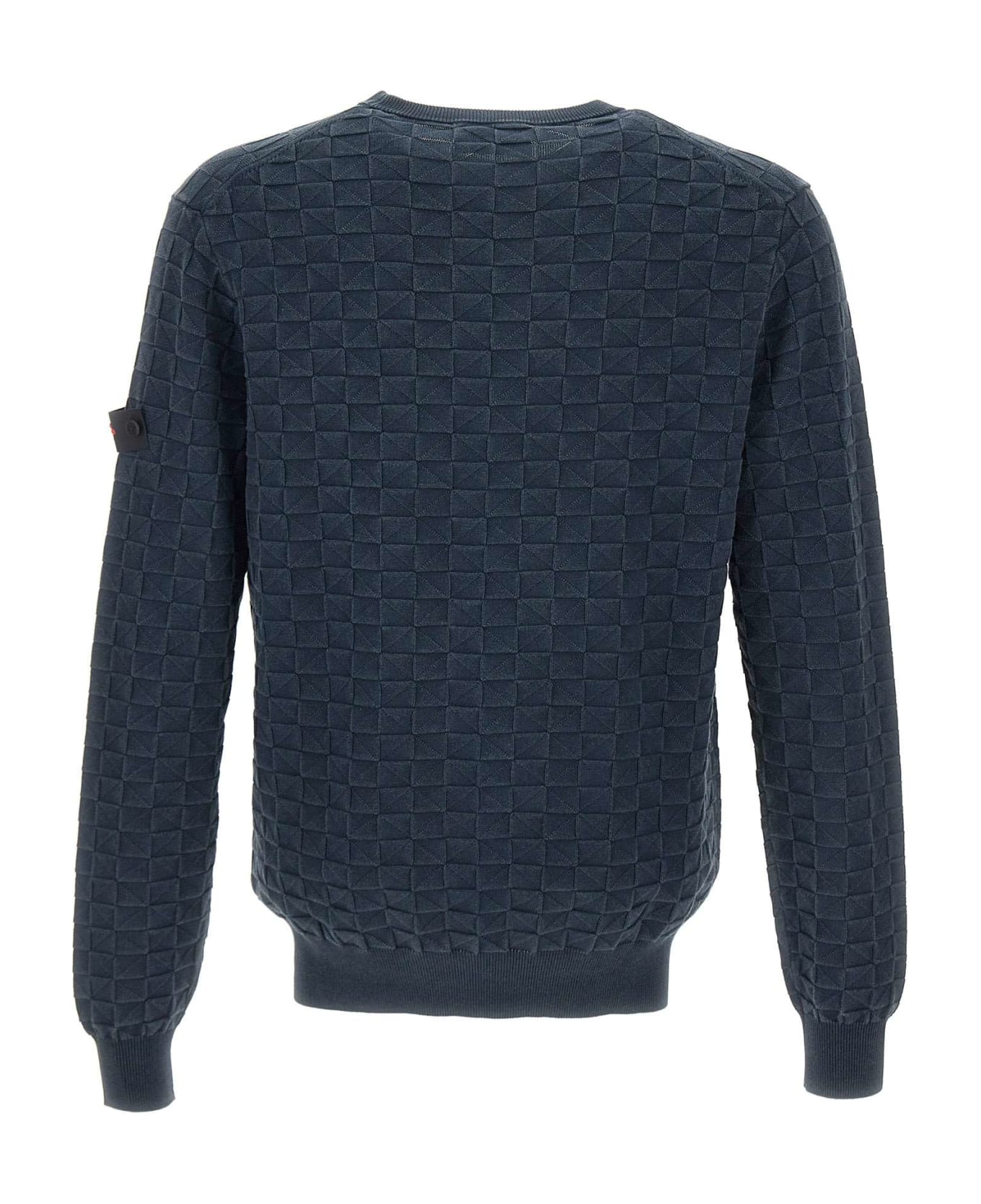 Peuterey "omnium" Cotton Sweater - BLUE