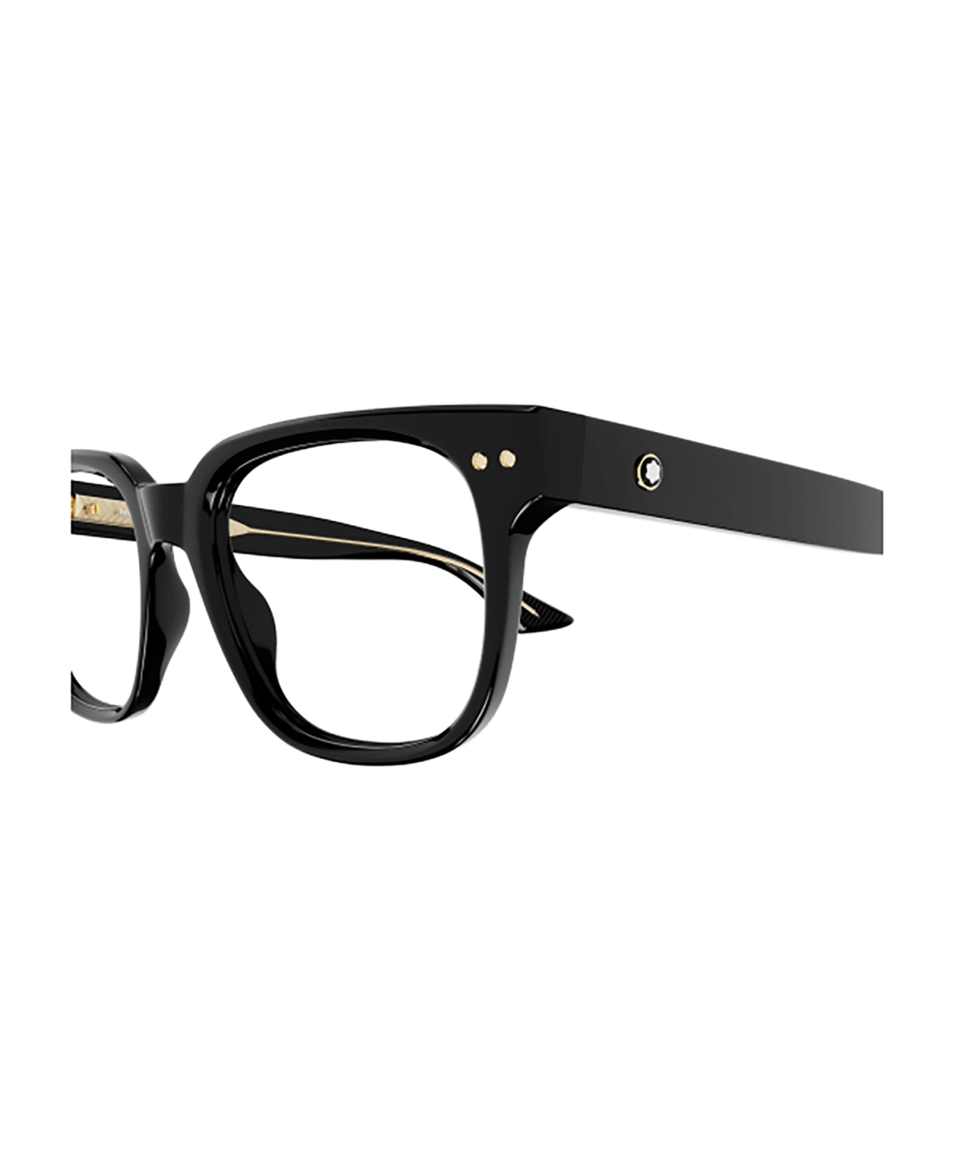 Montblanc MB0321O Eyewear - Black Black Transpare