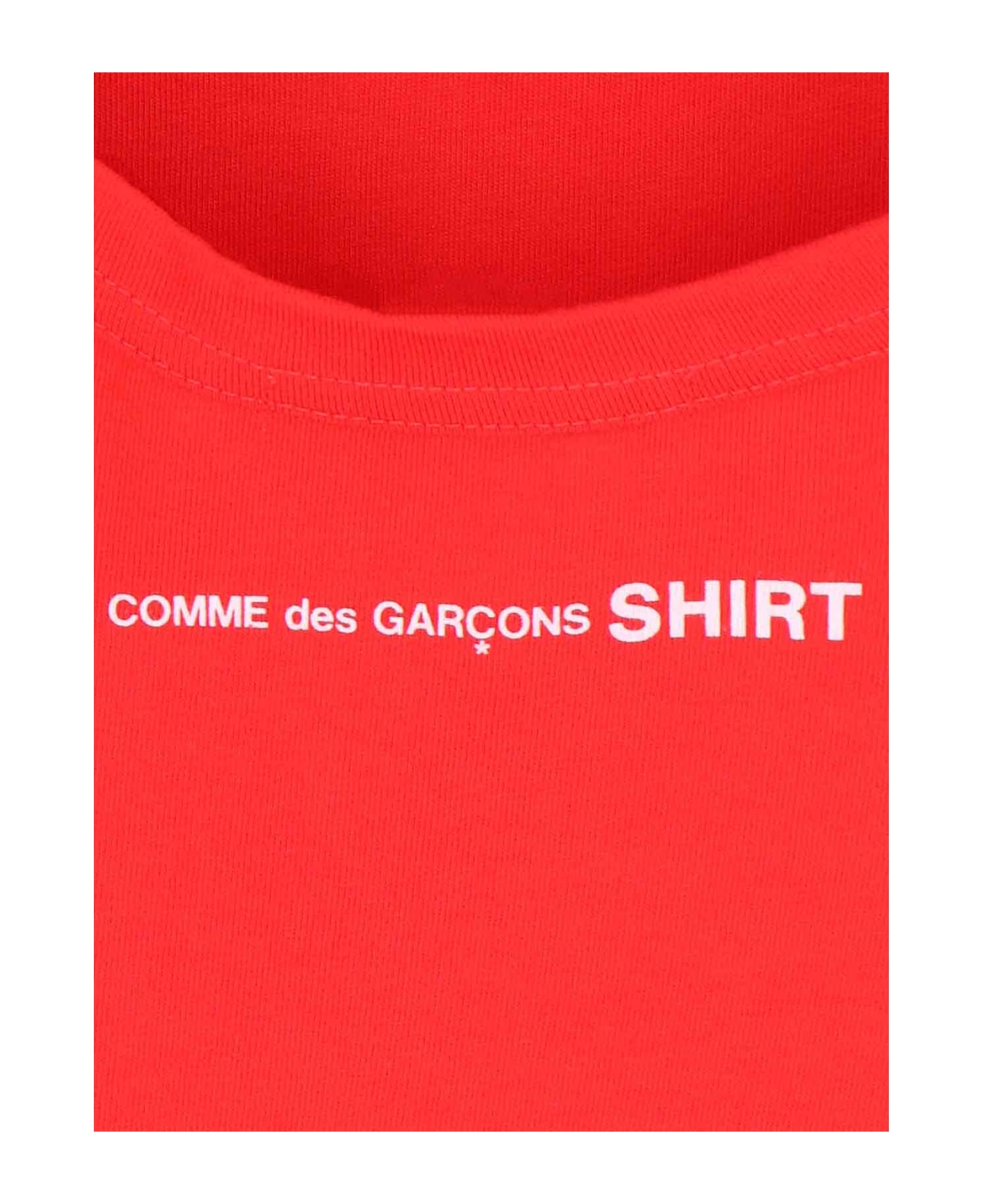 Comme des Garçons Basic T-shirt - Rosso