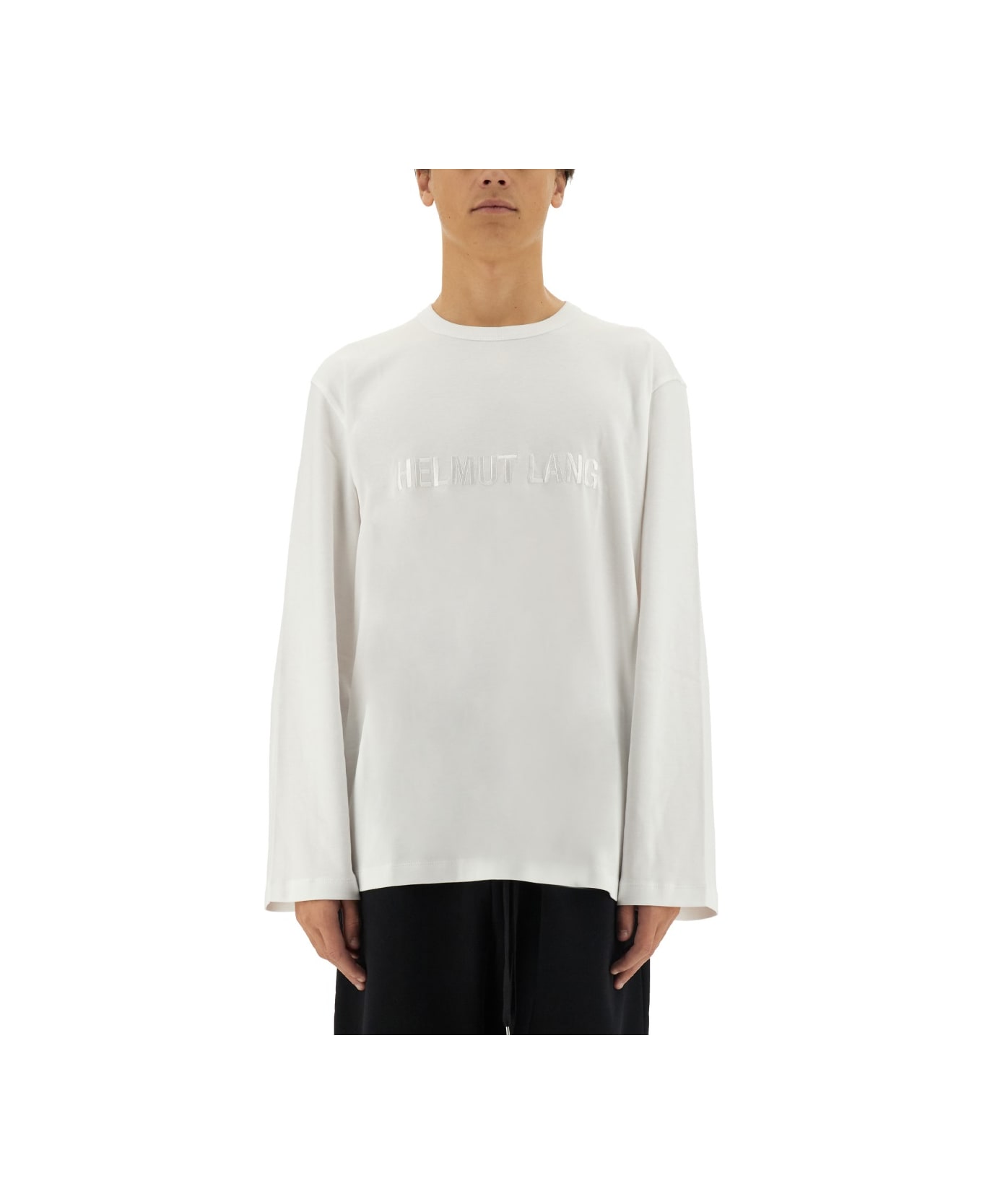 Helmut Lang T-shirt With Logo - WHITE
