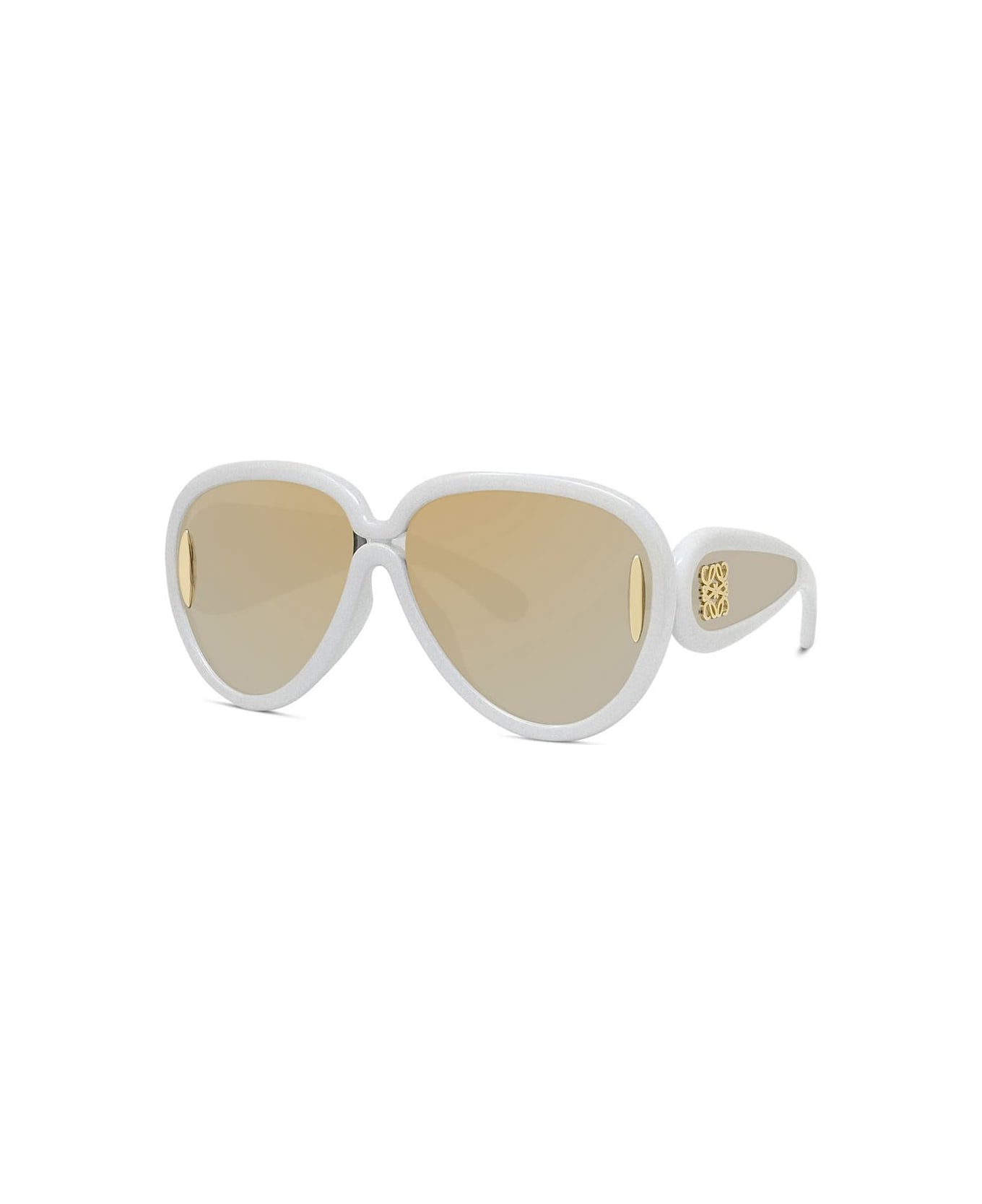 Loewe Lw40132i - White Sunglasses - White