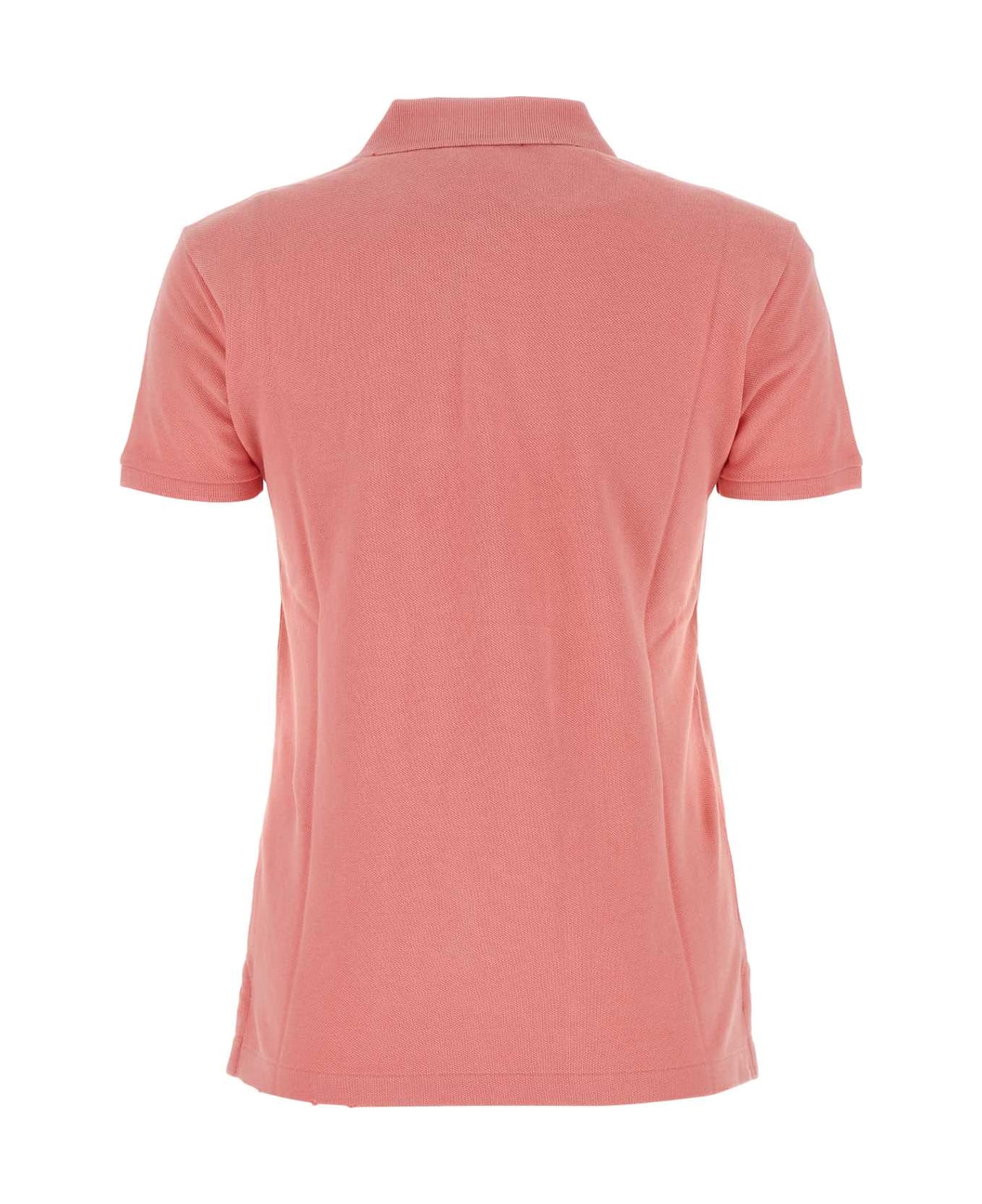 Polo Ralph Lauren Dark Pink Piquet Polo Shirt - RIBBONPINK ポロシャツ