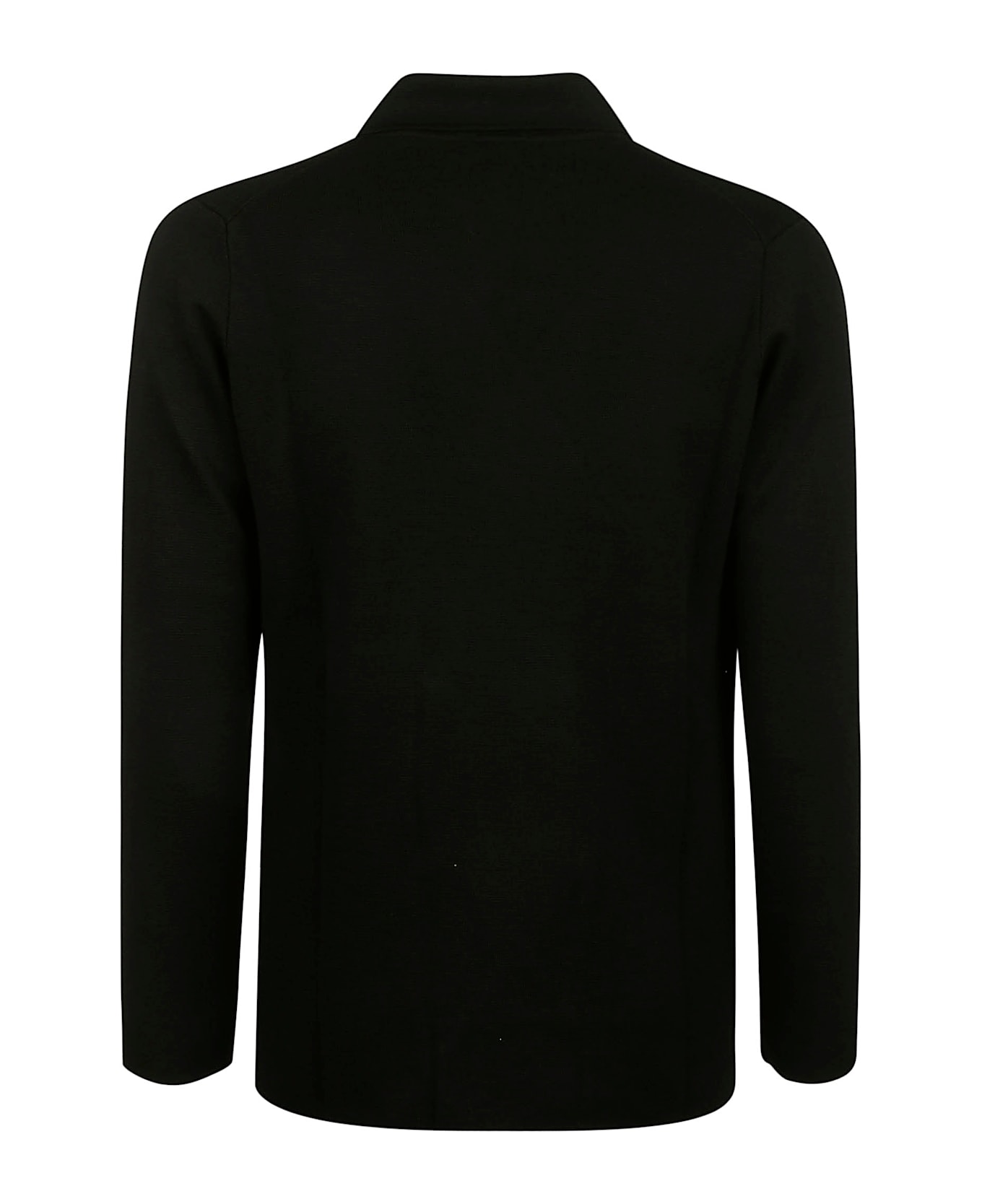 Filippo De Laurentiis Double Breasted Jacket Merino Wool - Black