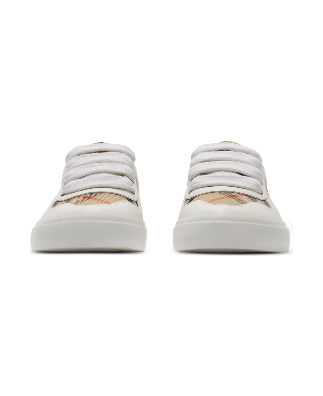 Burberry Kids Sneakers Grey - Grey