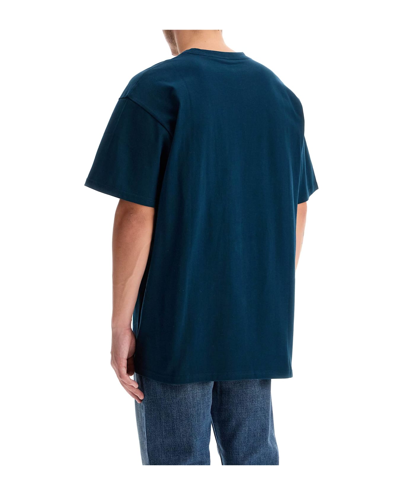 Carhartt Chase Cotton T-shirt - Duck Blue