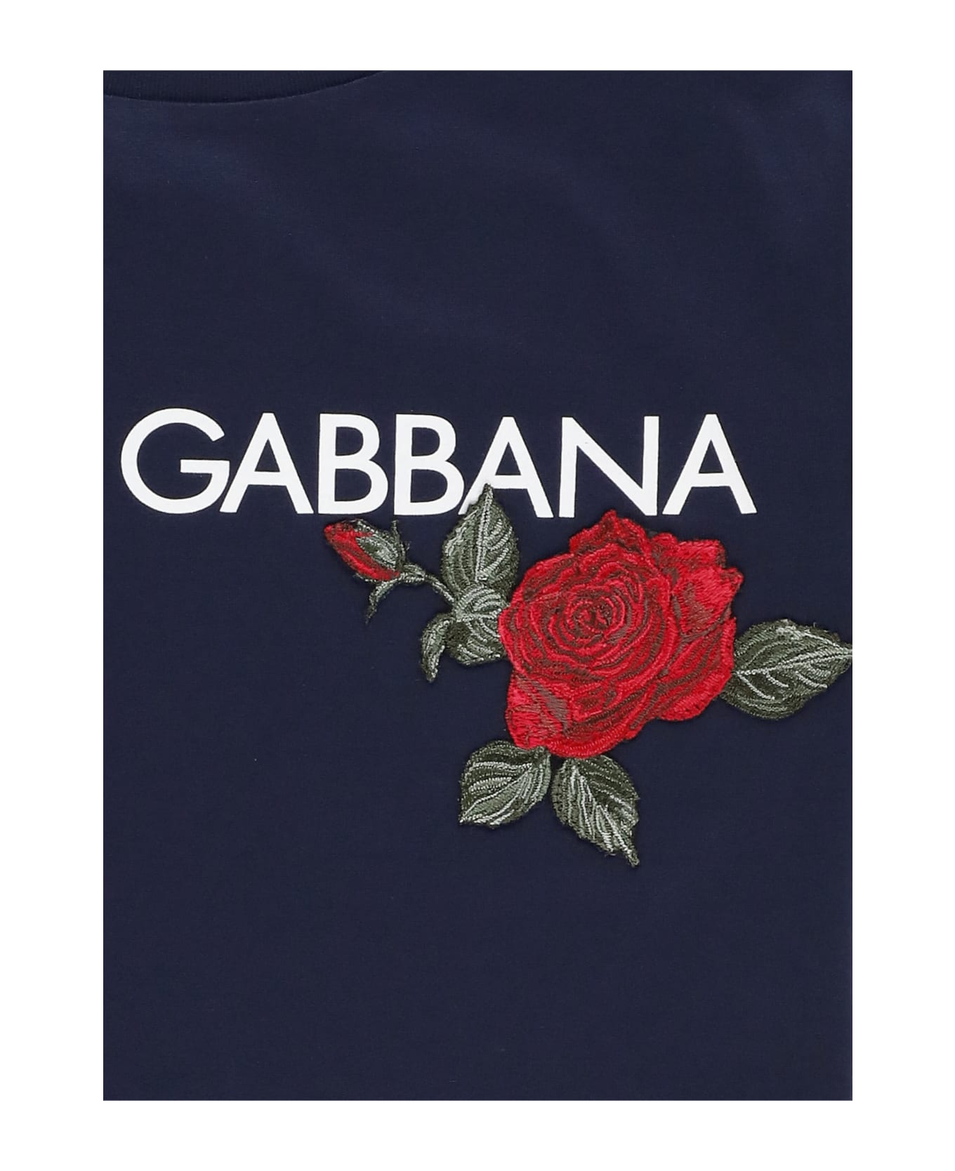 Dolce & Gabbana Logoed T-shirt - Blue Tシャツ＆ポロシャツ