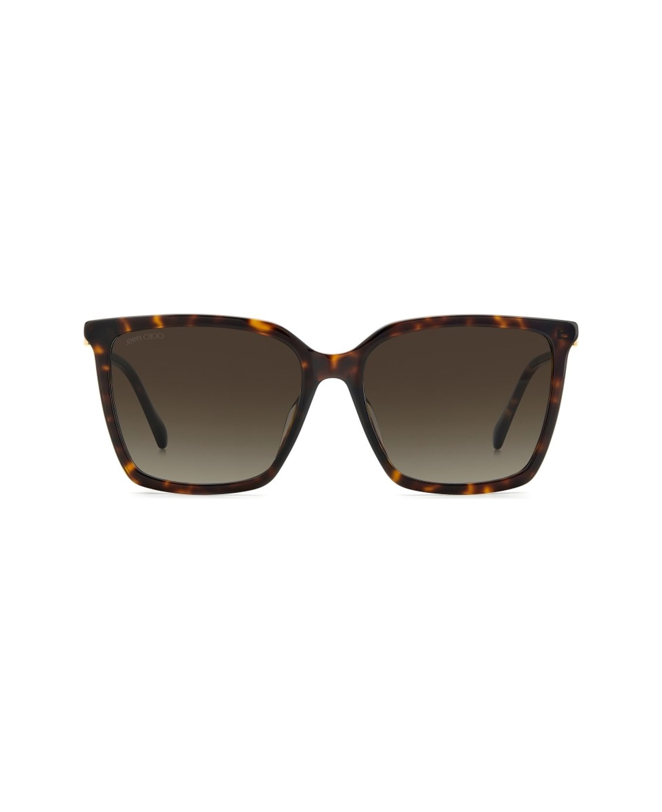Jimmy Choo Eyewear Jc Totta/g/s 086/ha Havana Sunglasses - Marrone