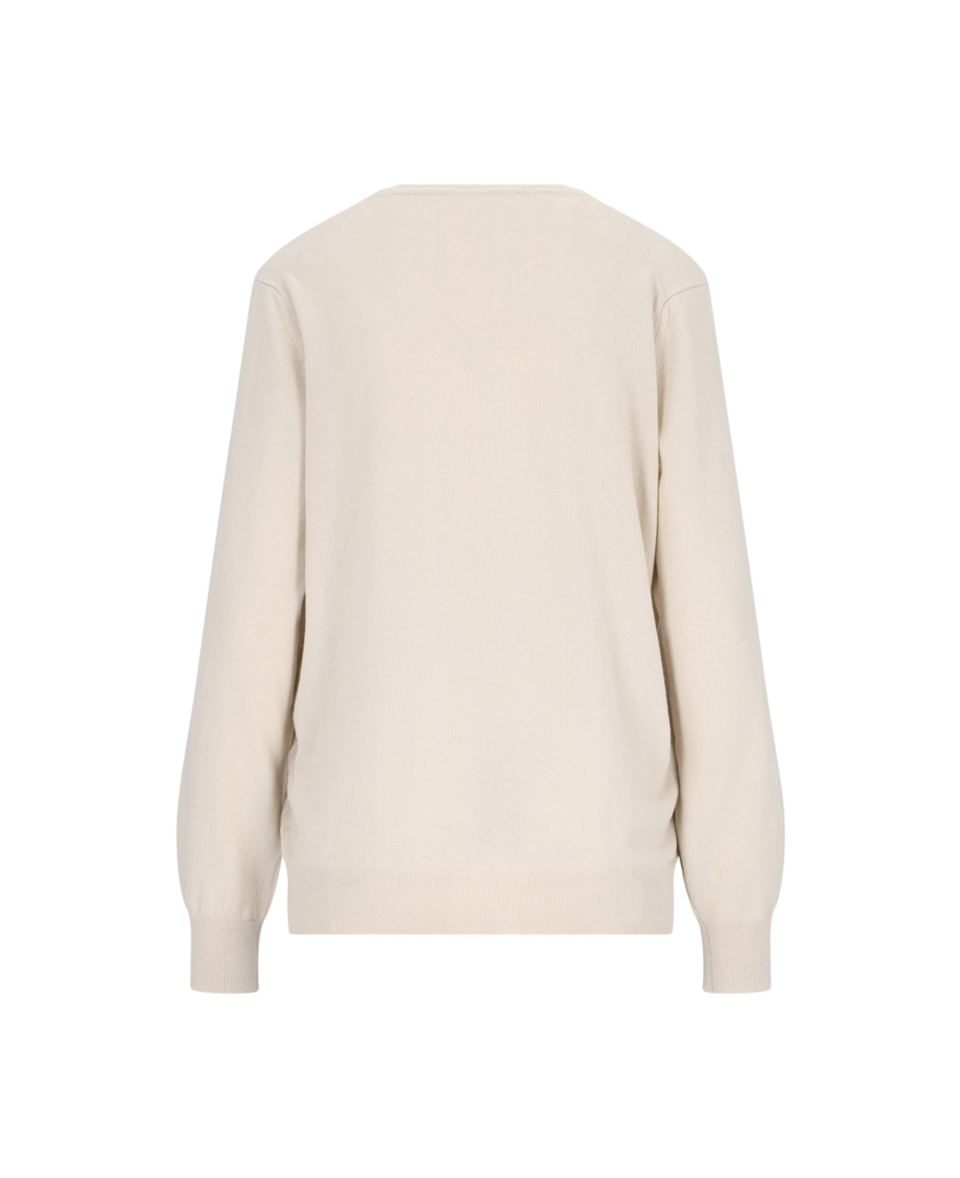 Canessa V-neck Sweater - Cream