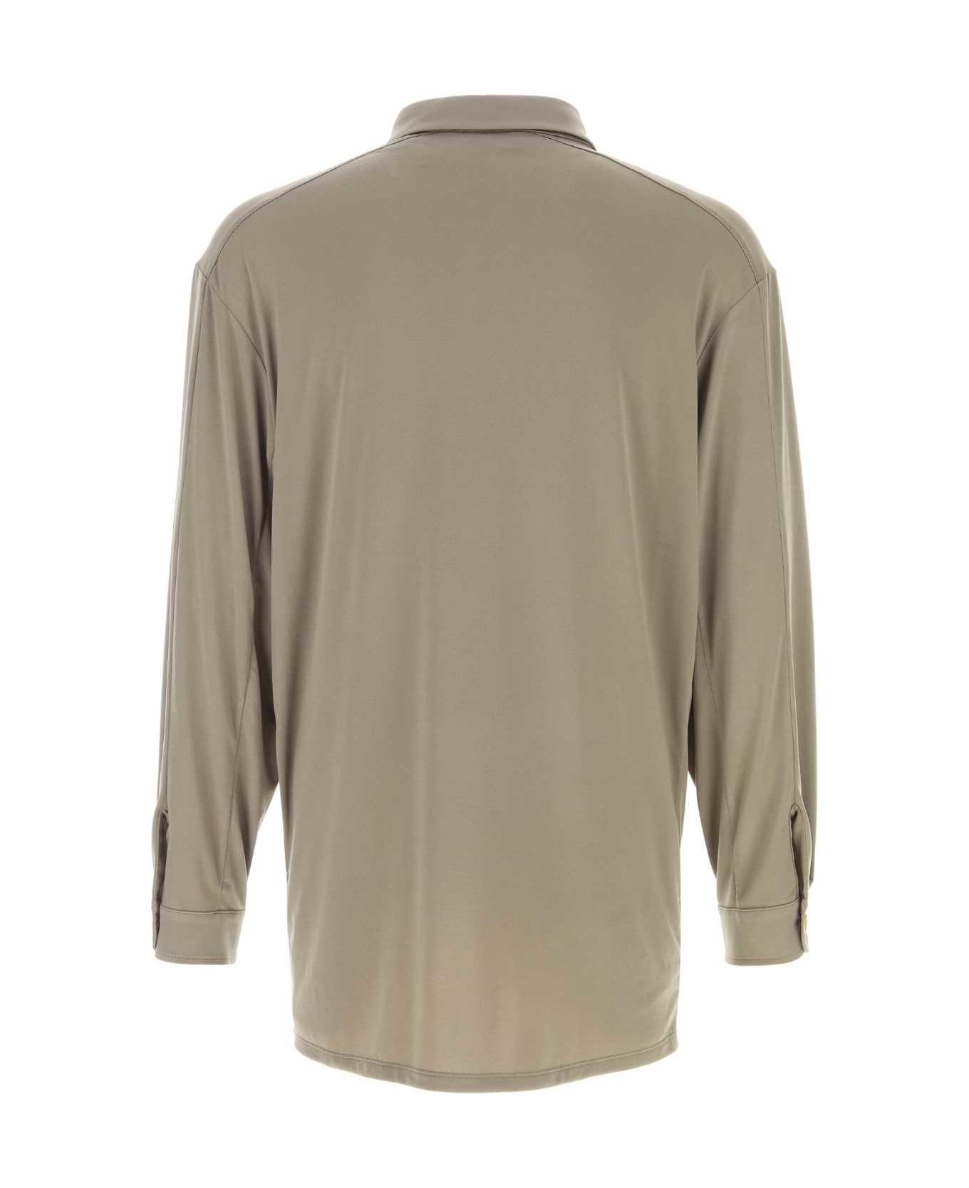 Magliano Khaki Stretch Polyester Vendemmia Shirt - TAUPE