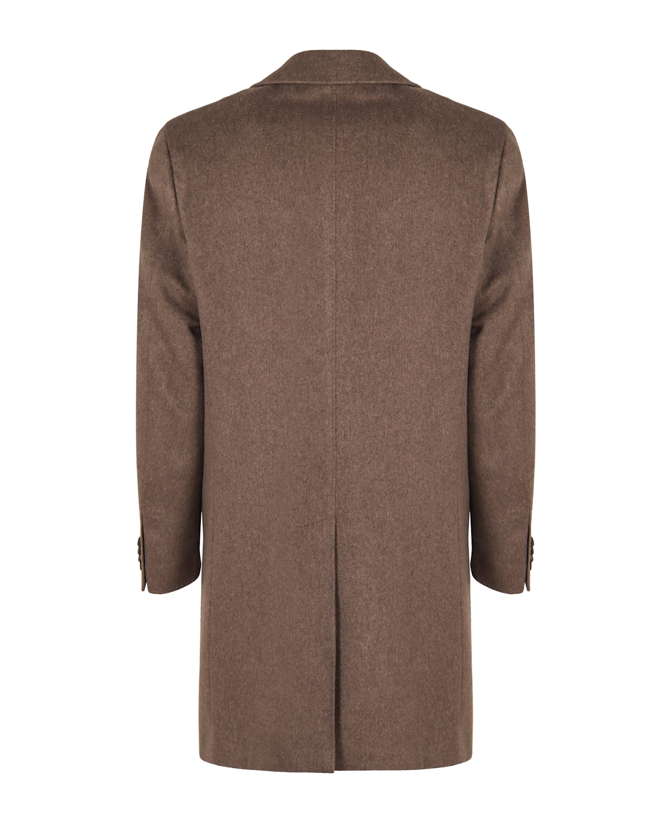 Canali Wool Coat - brown