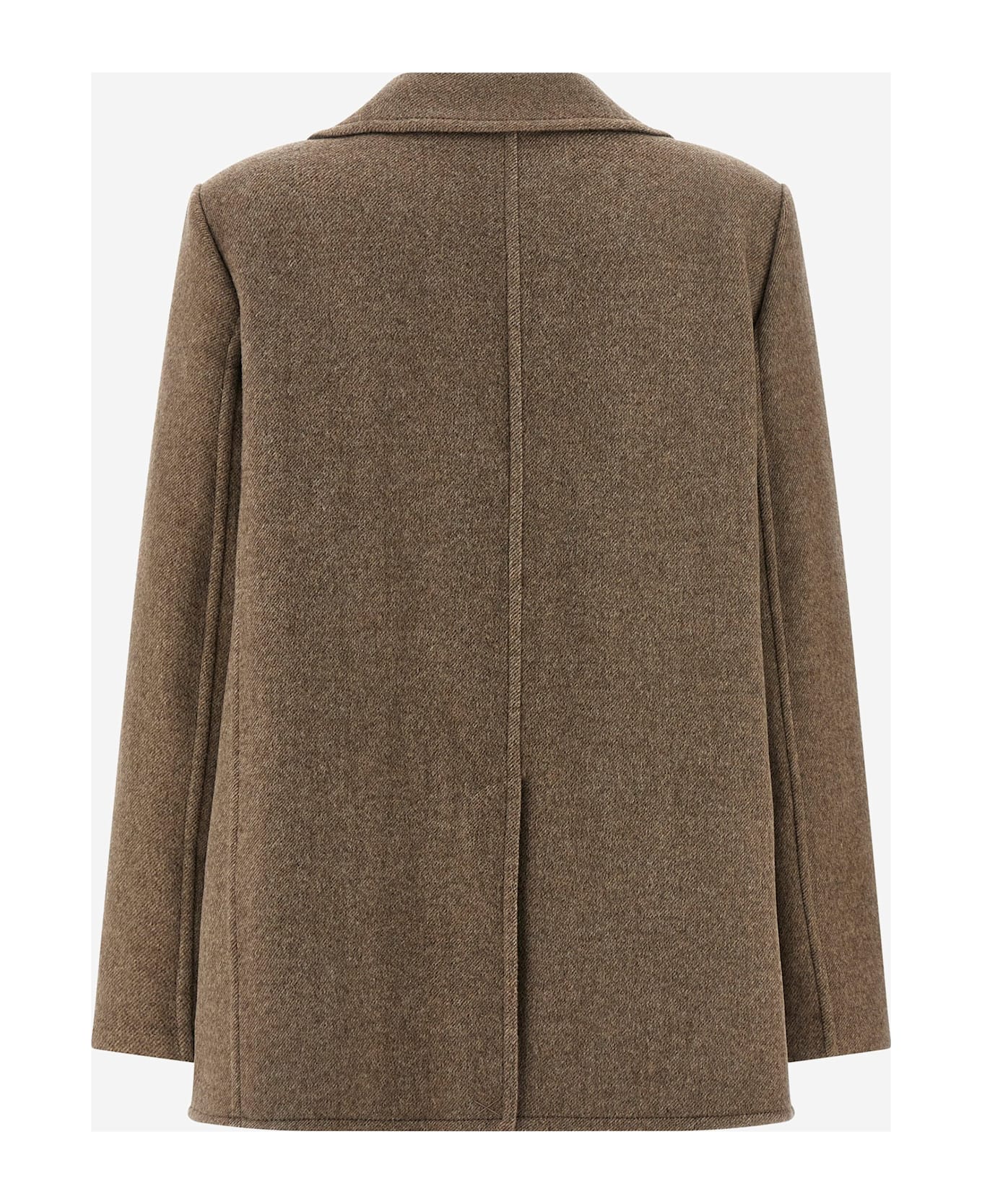 Tory Burch Wool Coat - Beige