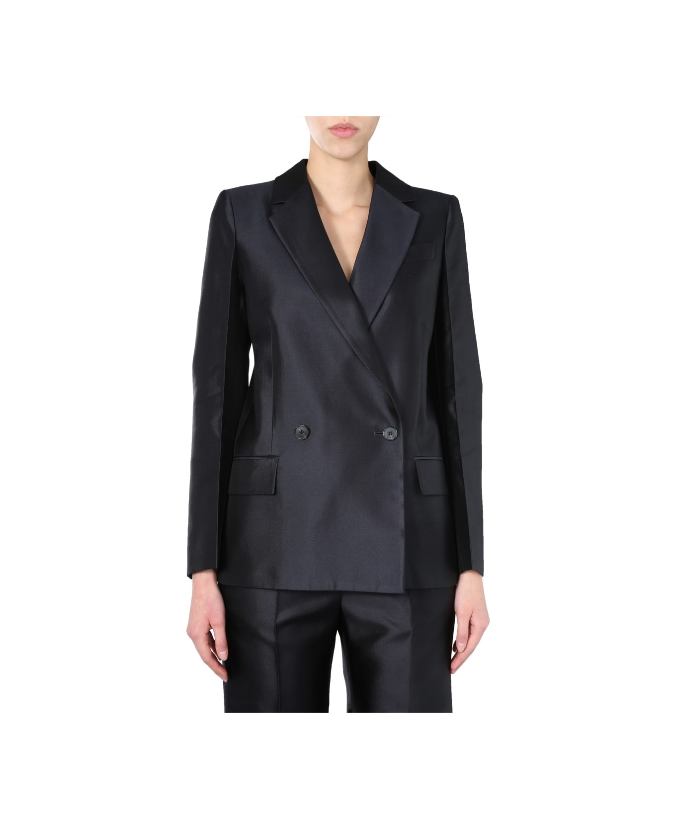 Givenchy Double-breasted Jacket - BLUE