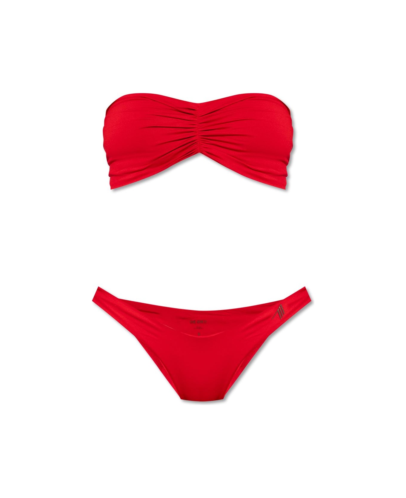 The Attico Classic Logo Bikini Set - Red ビキニ