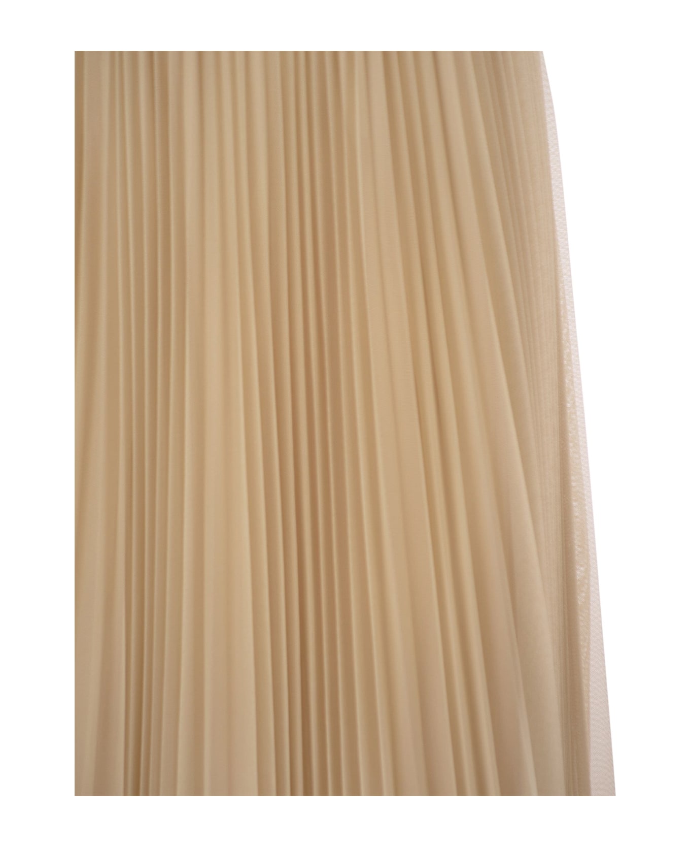 Fabiana Filippi Wide Tulle Skirt - Beige