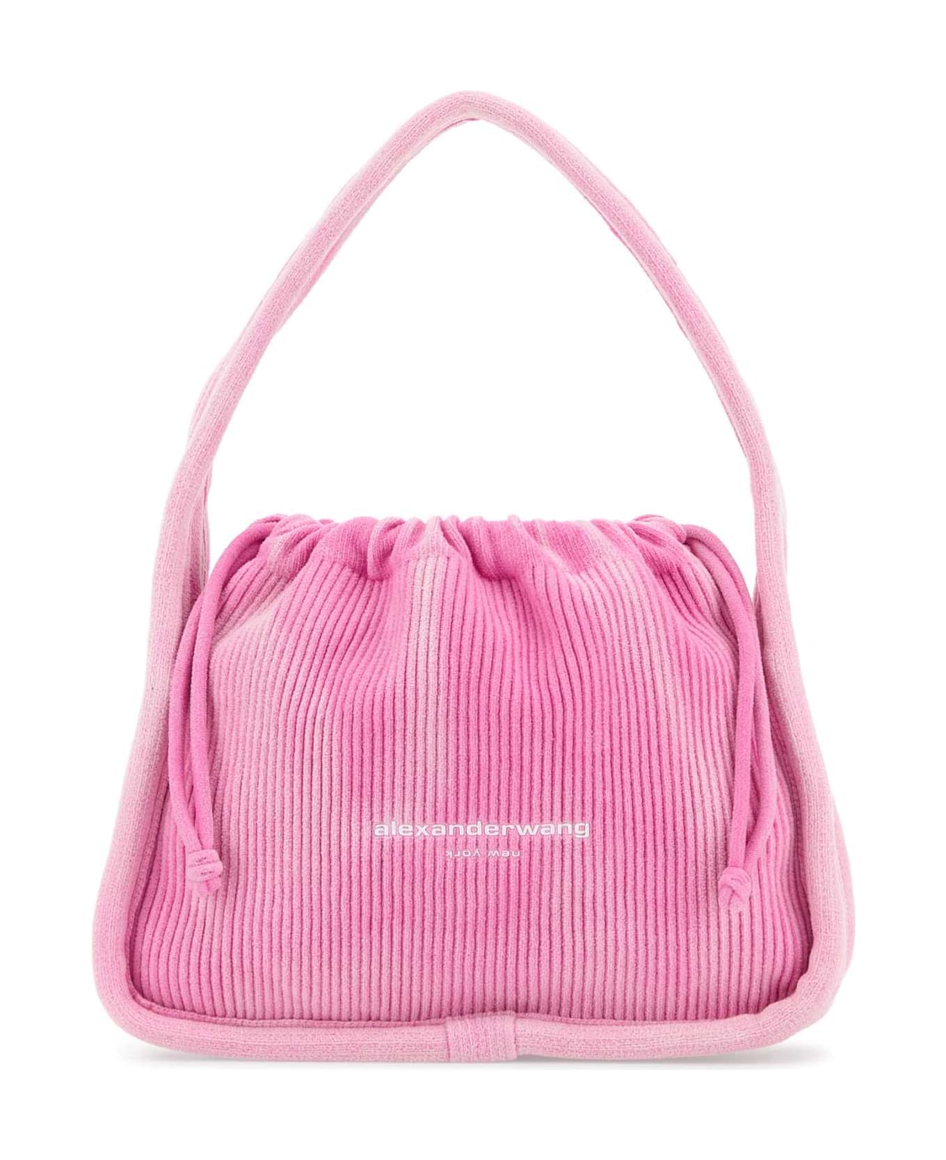 Alexander Wang Pink Corduroy Small Ryan Handbag - WASHEDPINK