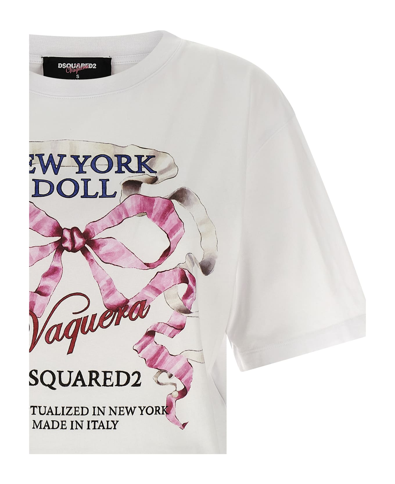 Dsquared2 T-shirt Capsule Vaquera X Dsquared2 - White