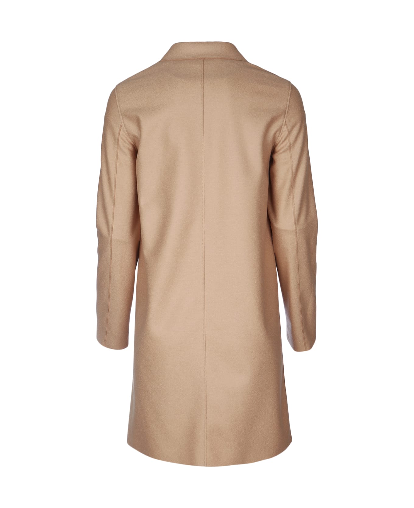 Harris Wharf London Women Boxy Coat Light Pressed Wool - BEIGE
