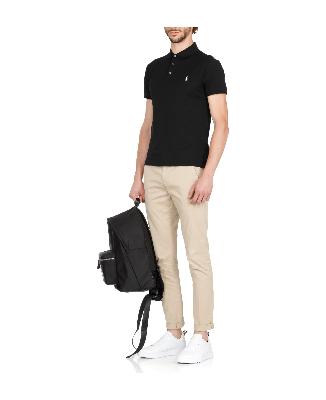 Ralph Lauren Cotton Polo Shirt - Polo Black