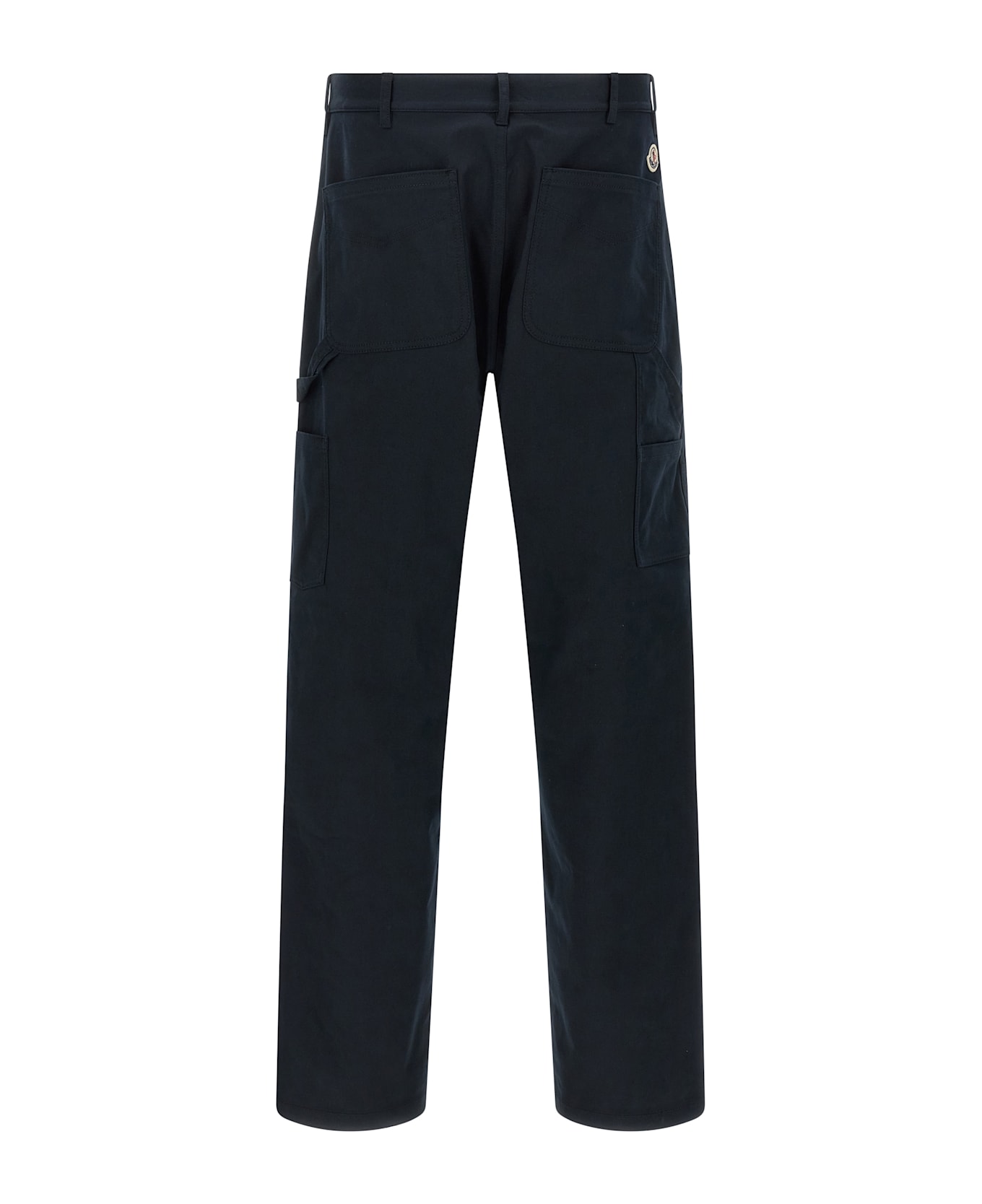 Moncler Cotton Trousers - Blue