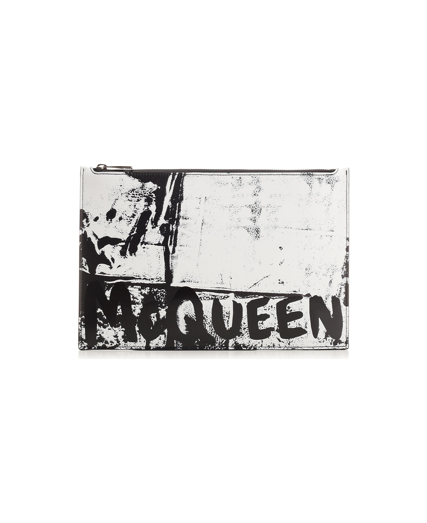 Alexander McQueen Mcqueen Graffiti Clutch - Multicolor