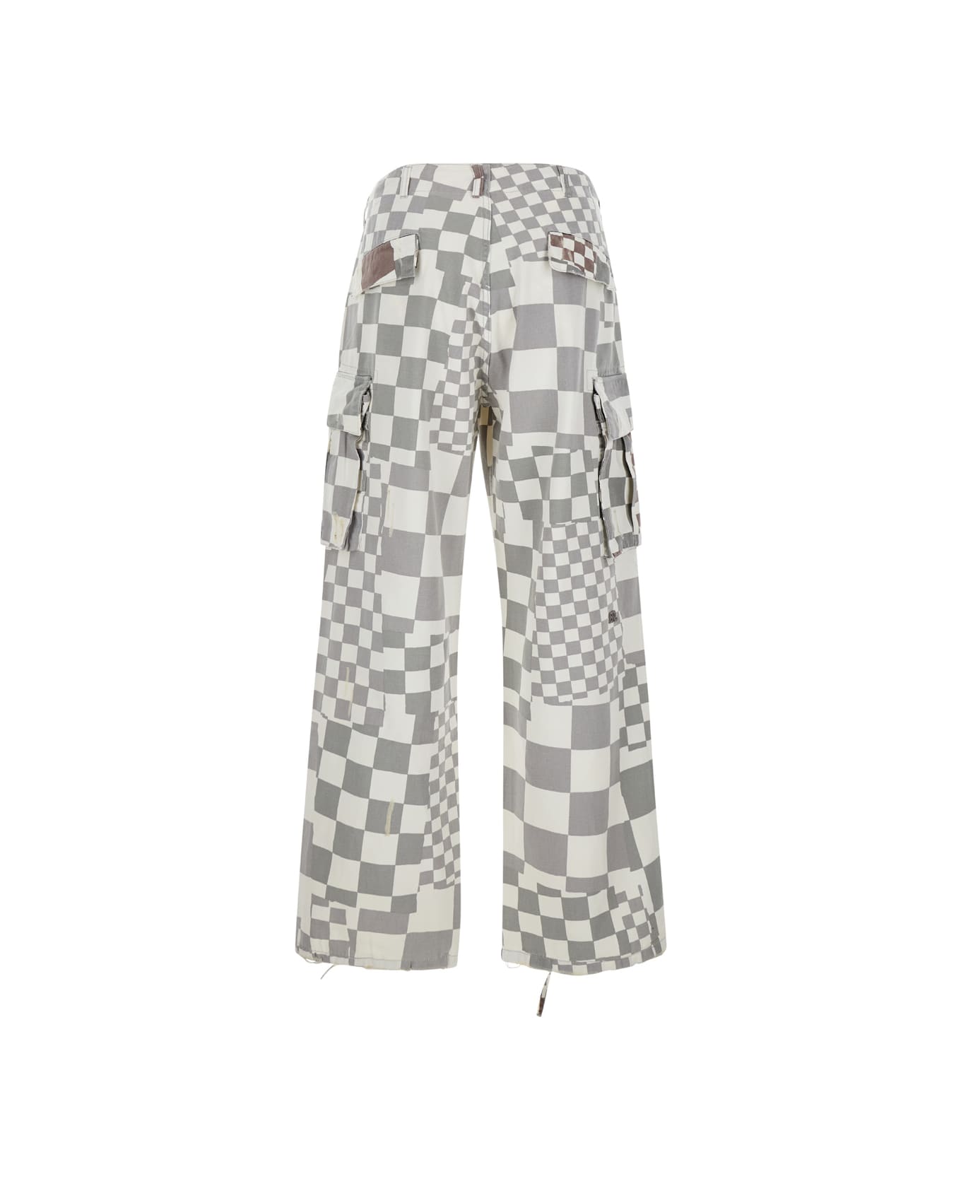 ERL Pattern Checked Cargo Pants - Checker