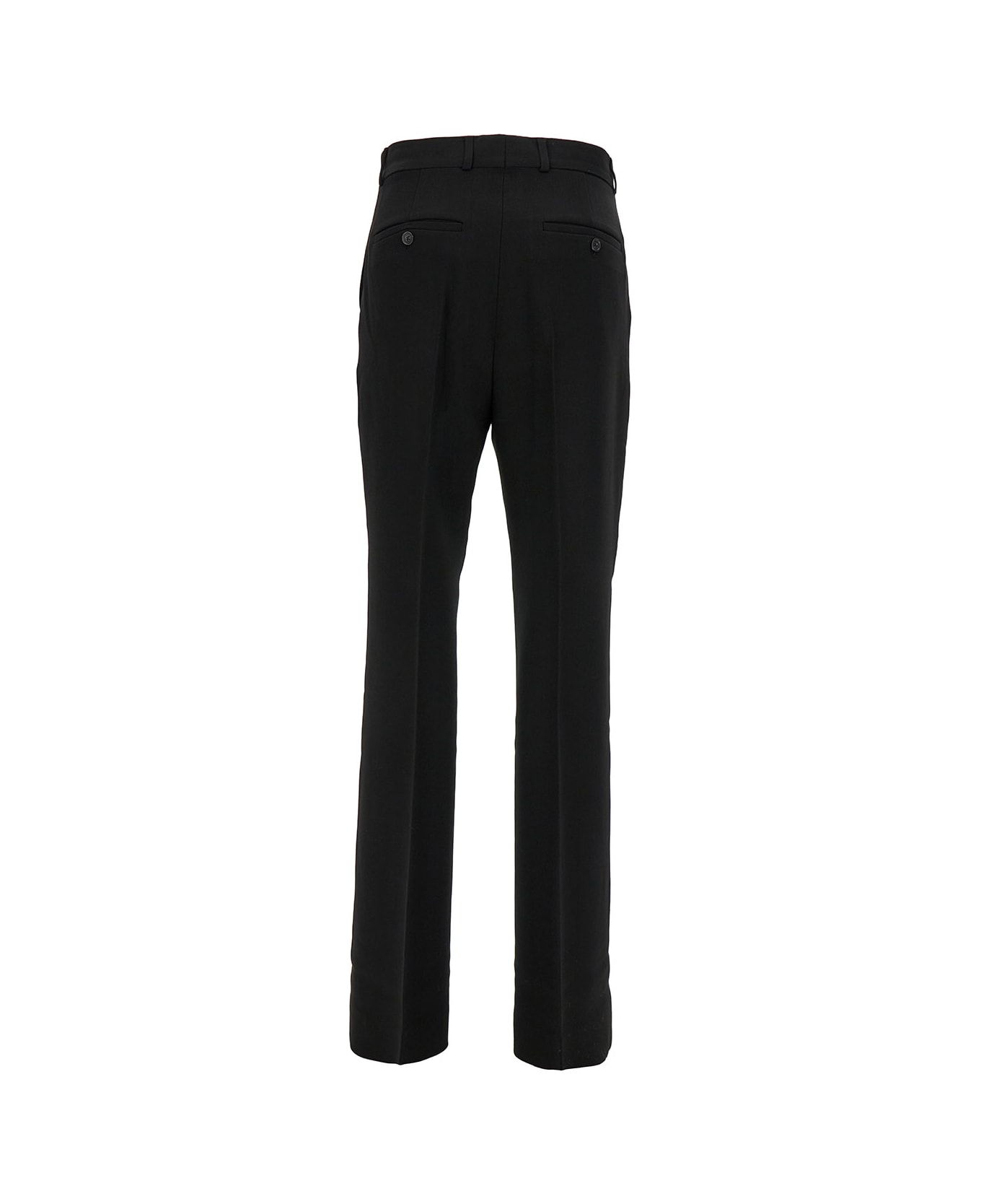 Totême Flared Evening Trousers - BLACK