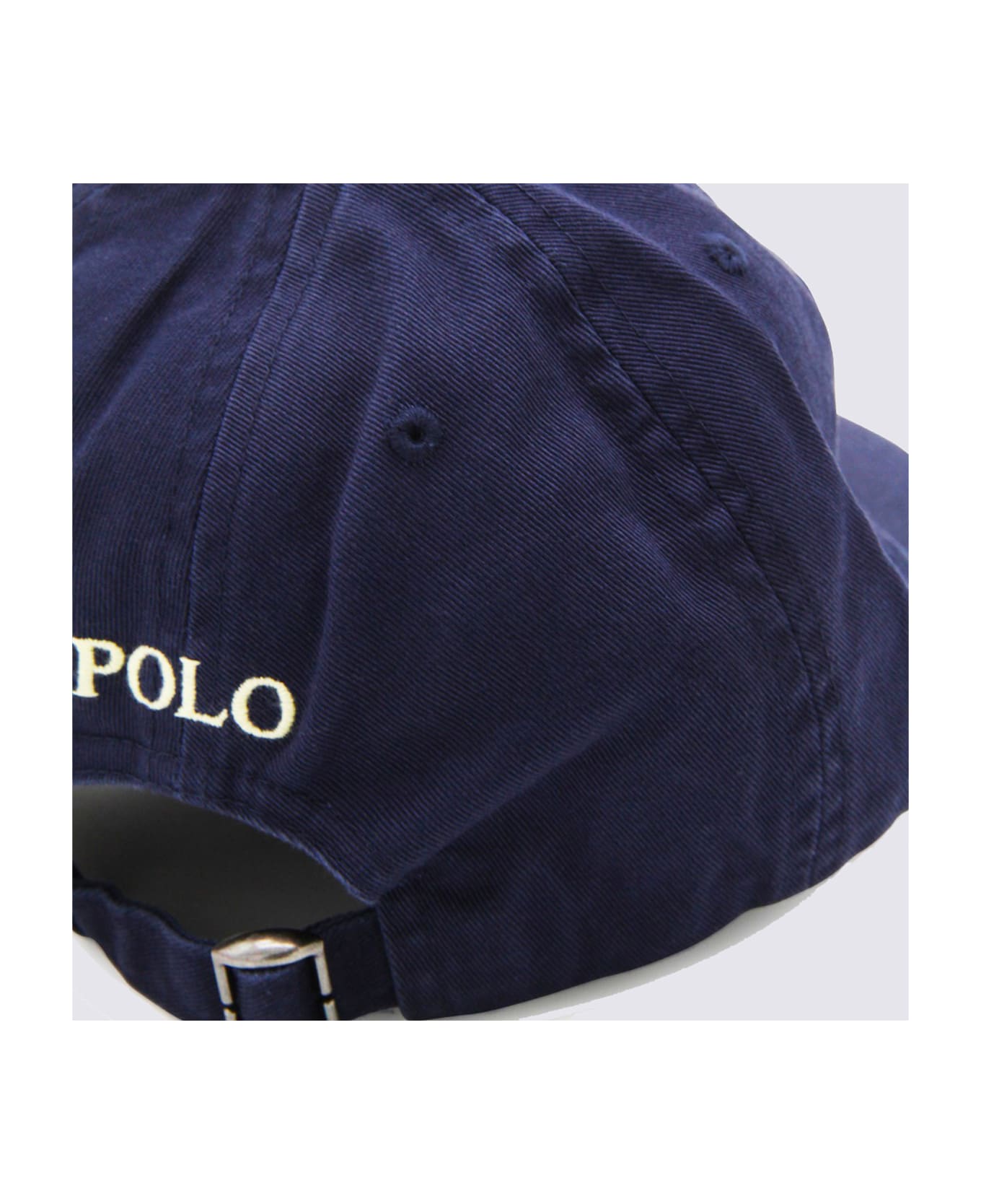Polo Ralph Lauren Blue Cotton Hat - Blue