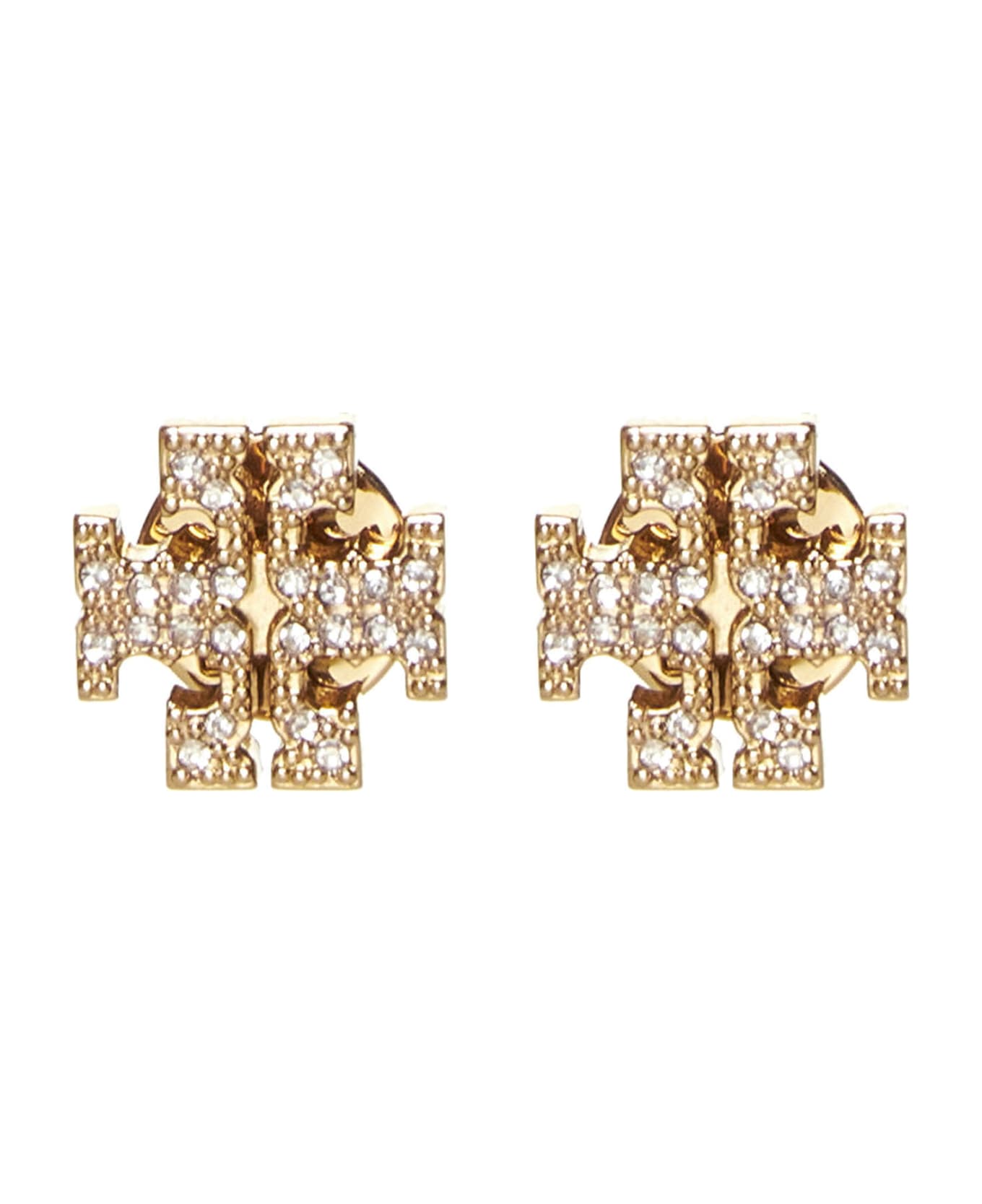 Tory Burch 'tt' Stud Earrings - Gold