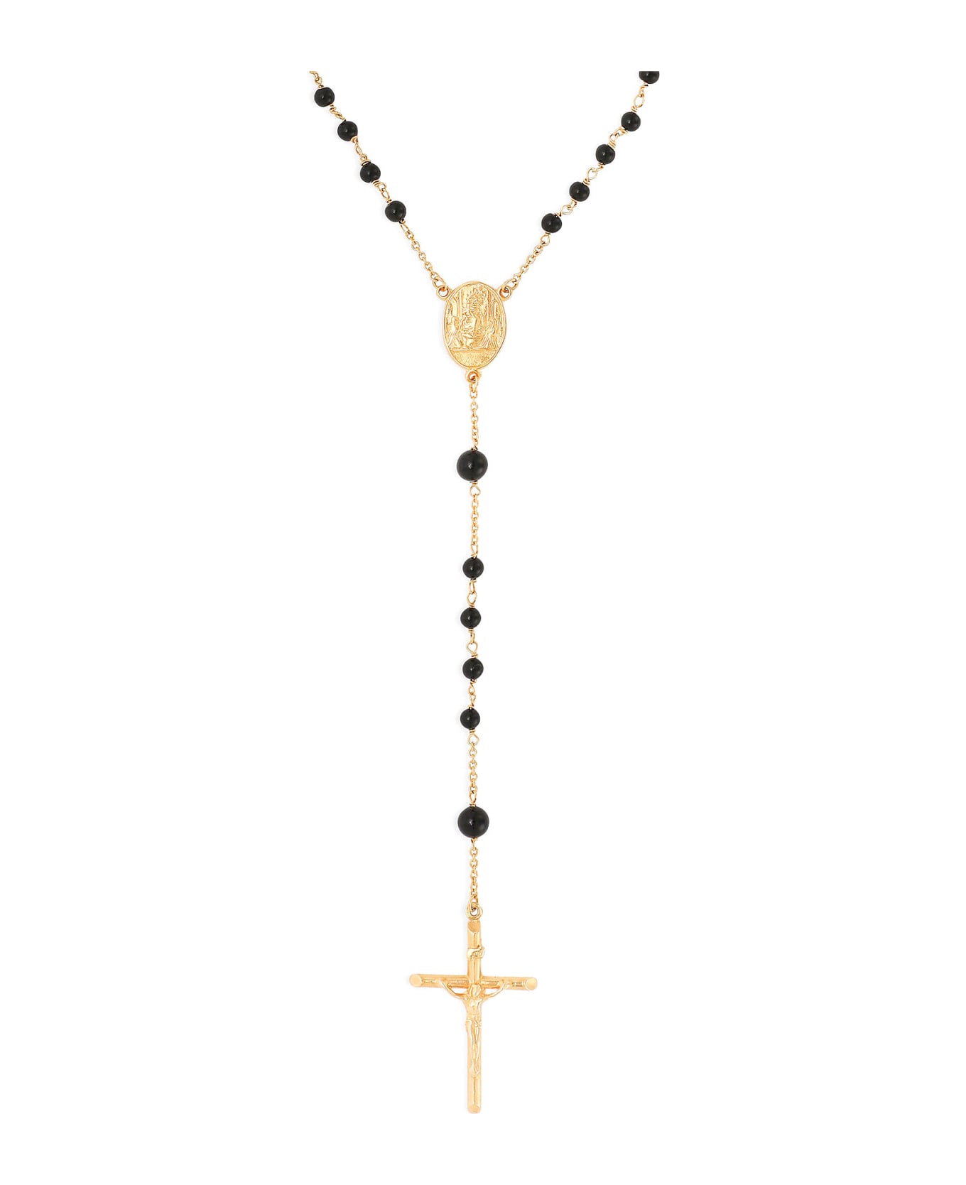 Dolce & Gabbana Collana Con Rosario - Gold