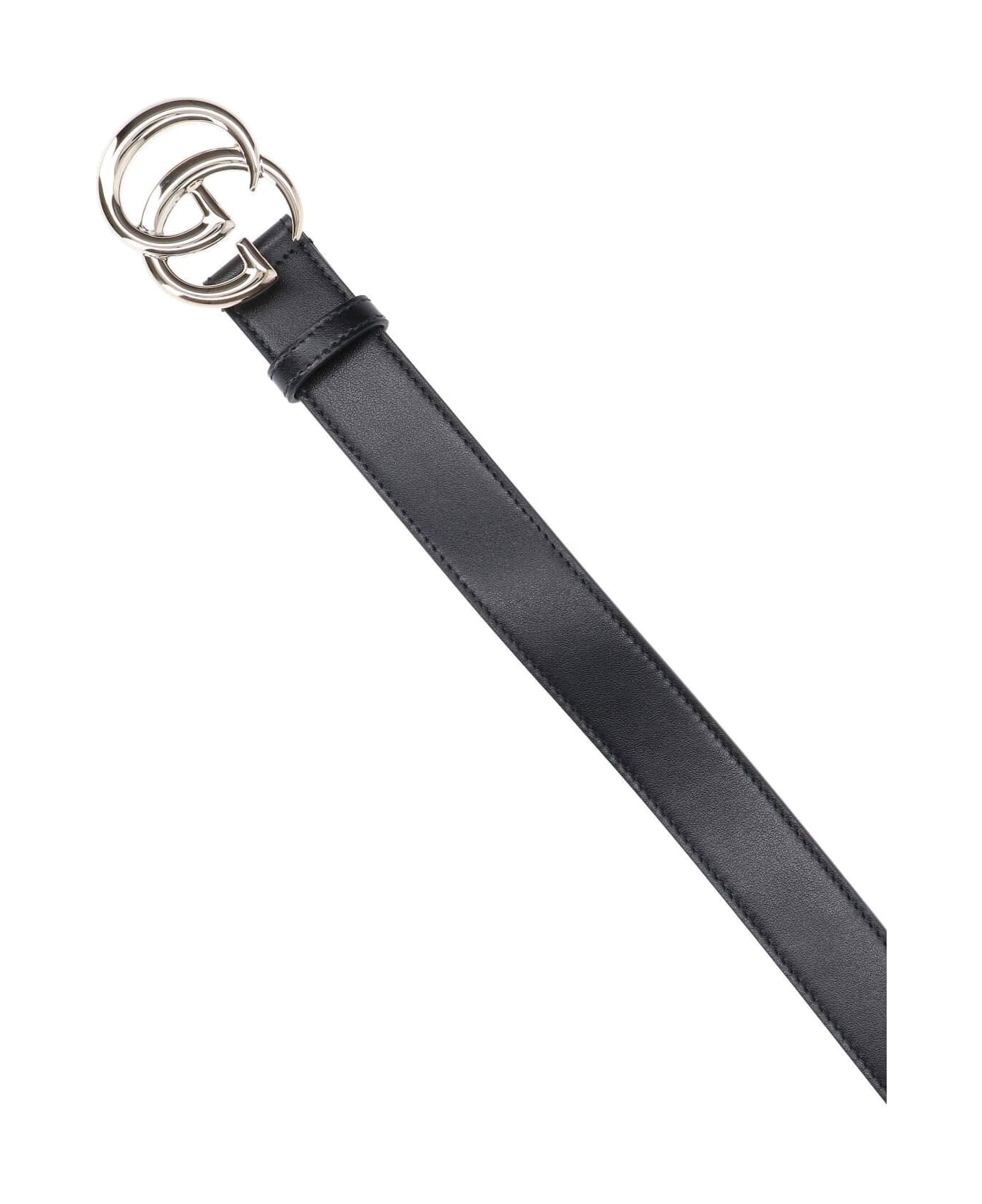 Gucci 
gg Marmont
 Thin Belt - Black