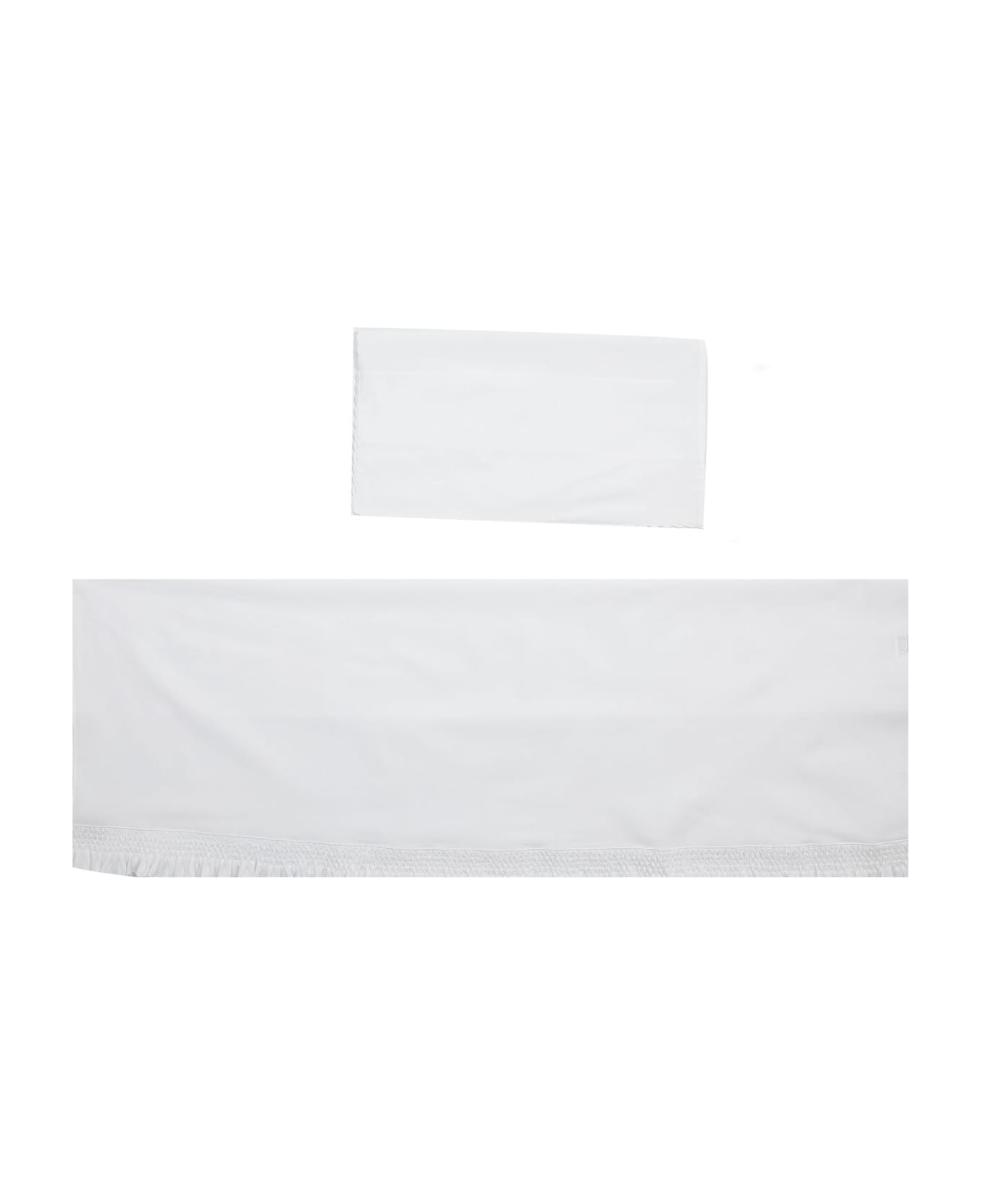 Piccola Giuggiola Cotton Sheets - White アクセサリー＆ギフト