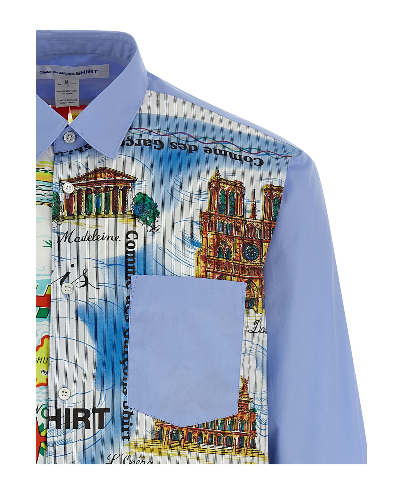 Comme des Garçons Shirt Printed Shirt - Multicolor