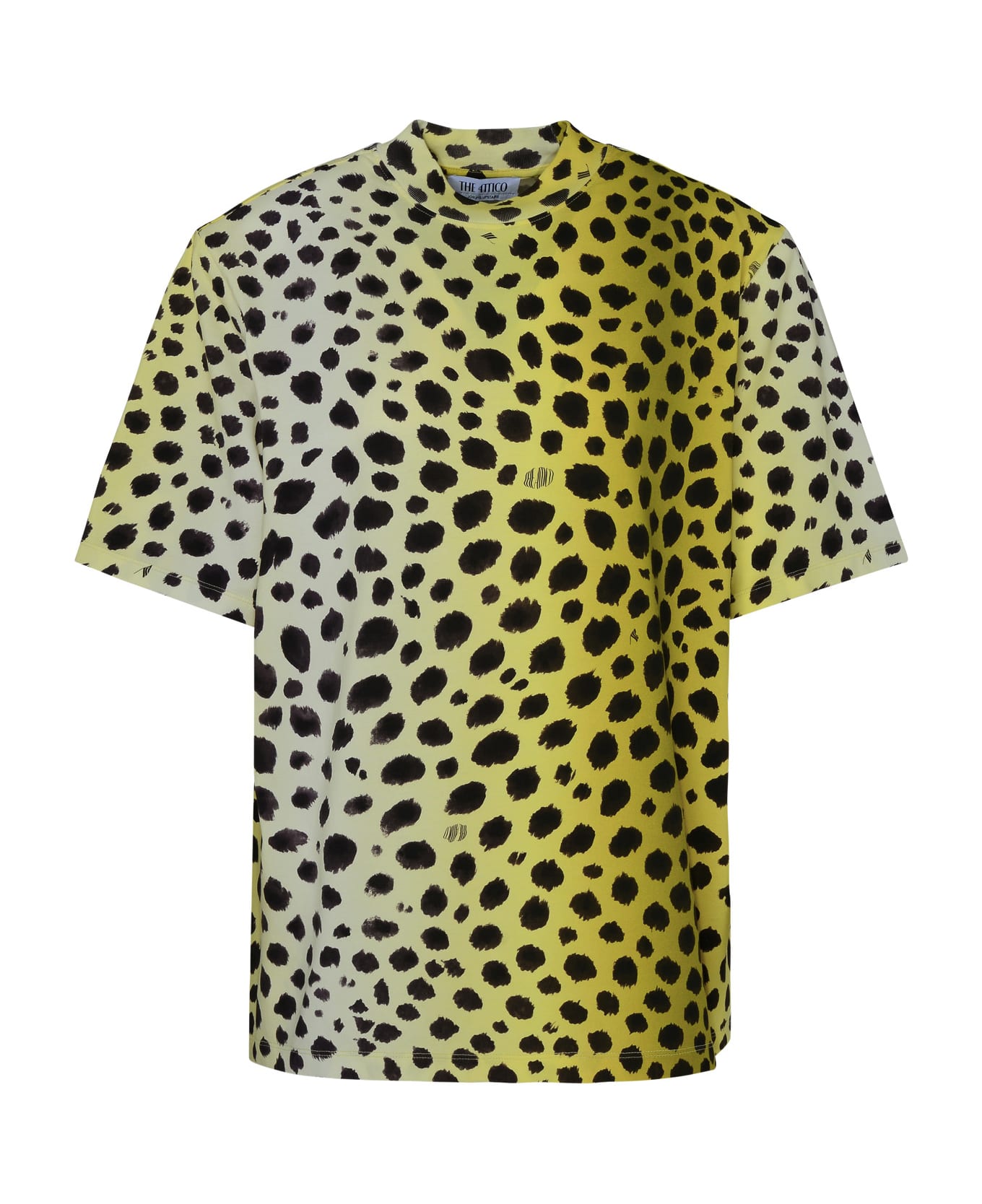 The Attico Yellow Cotton T-shirt - Yellow