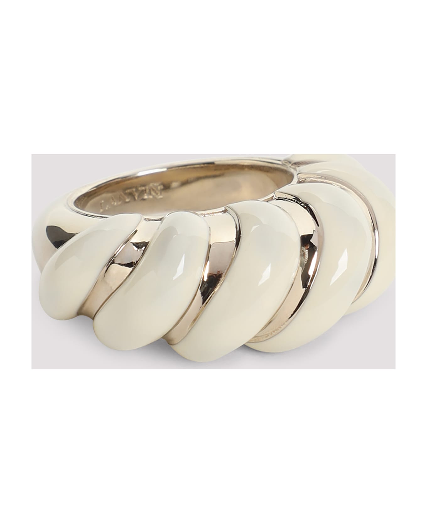 Lanvin Melodie Candy Ring - Off White