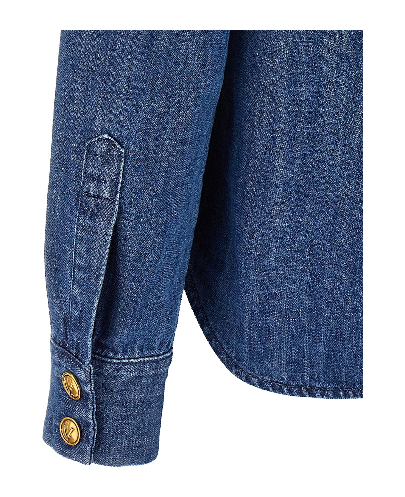 Valentino Garavani Denim Shirt - Blue
