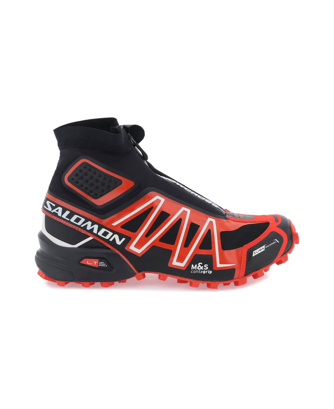 Salomon Snowcross Sneakers - BLACK FIERY RED VANILLA ICE (Black)