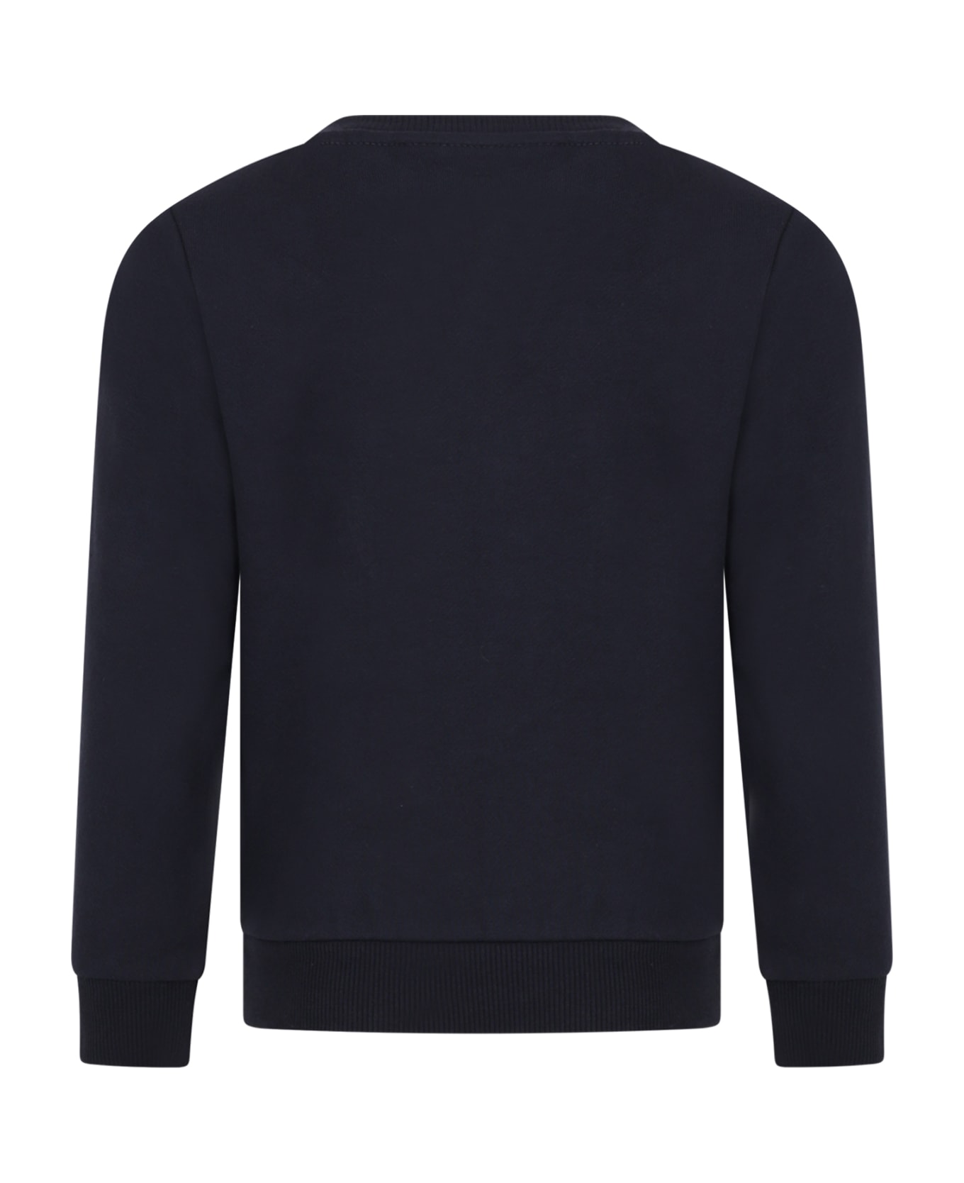 Timberland Blue Sweatshirt For Boy With Logo - Blue